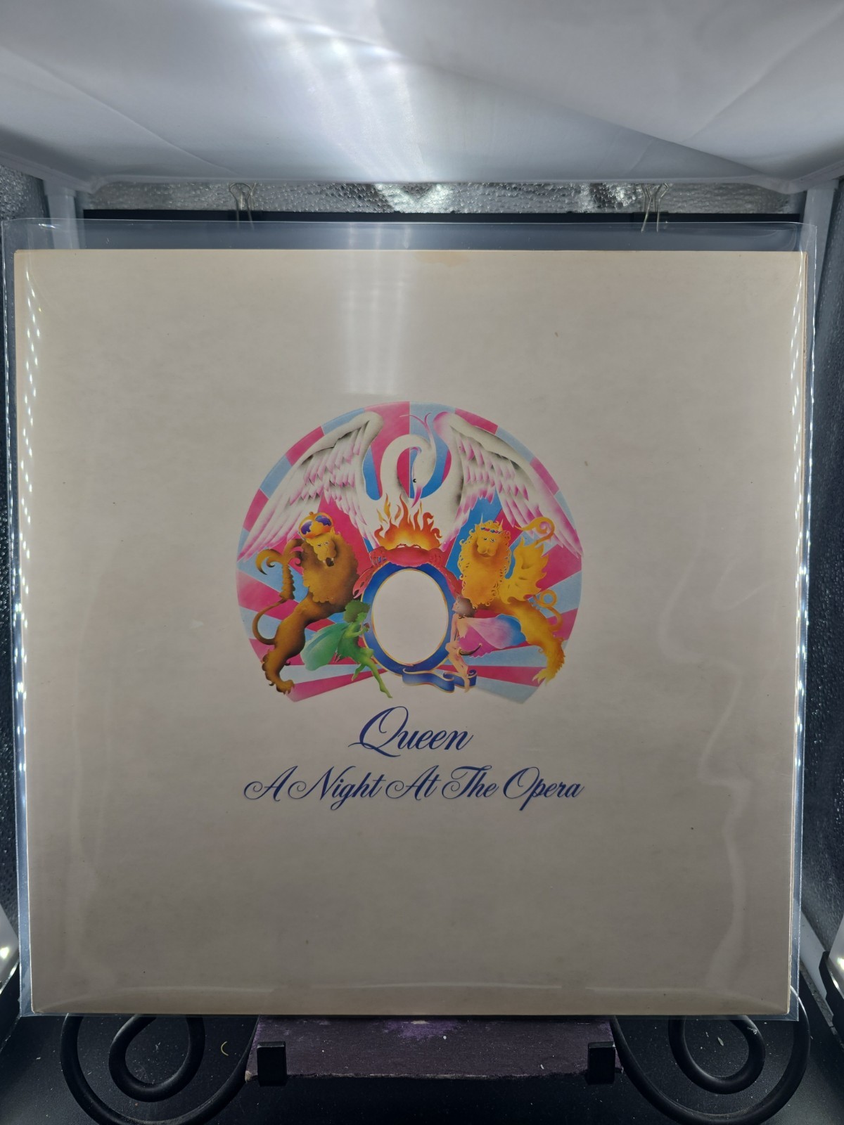 MEGA RARE Queen A Night At The Opera LP 1975 EMI UK Non Blair/Blair's VG+/VG+