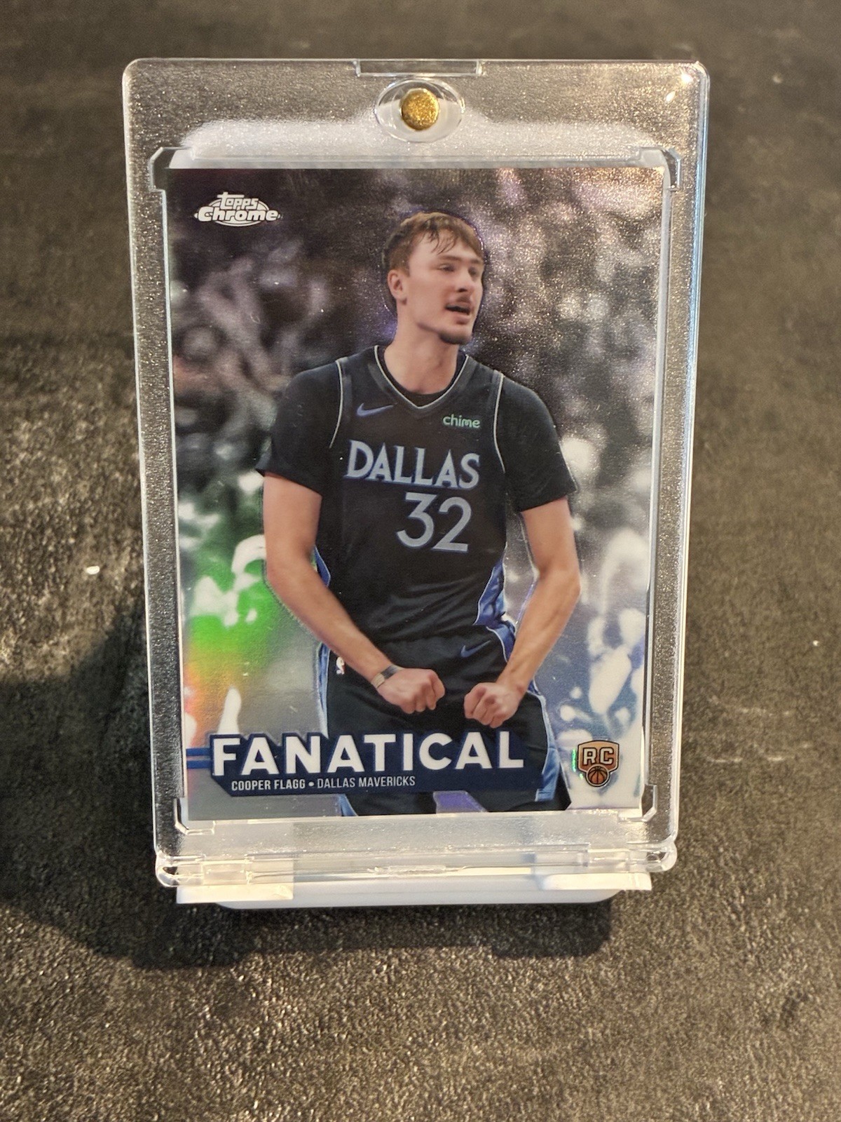 2025/2026 Topps Chrome Update Cooper Flagg RC Mavericks Fanatical SSP