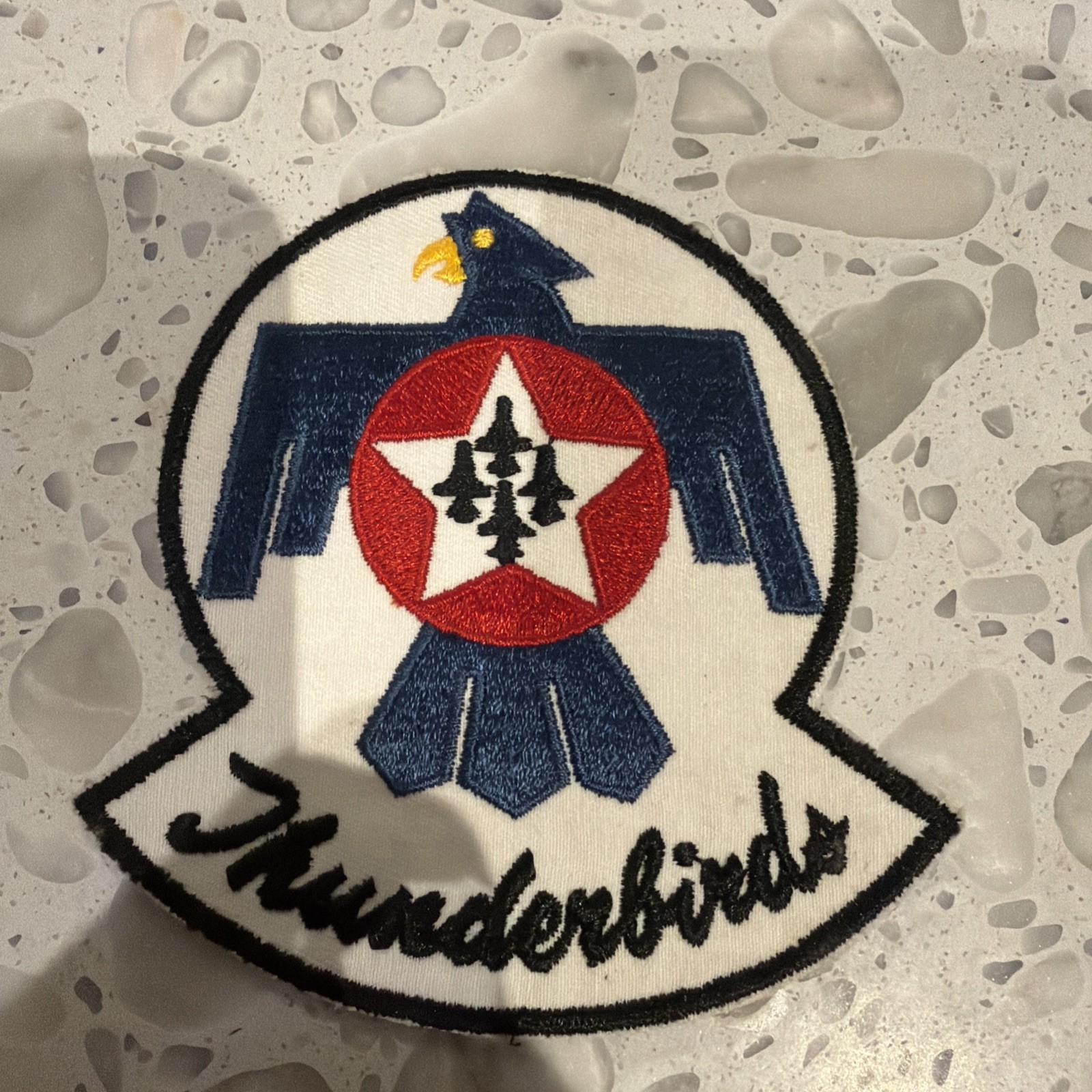 Vintage USAF Air Force Flight Demonstration Team THUNDERBIRDS Patch 5” Vintage USAF Air Force Flight Demonstration Team THUNDERBIRDS Patch 5”