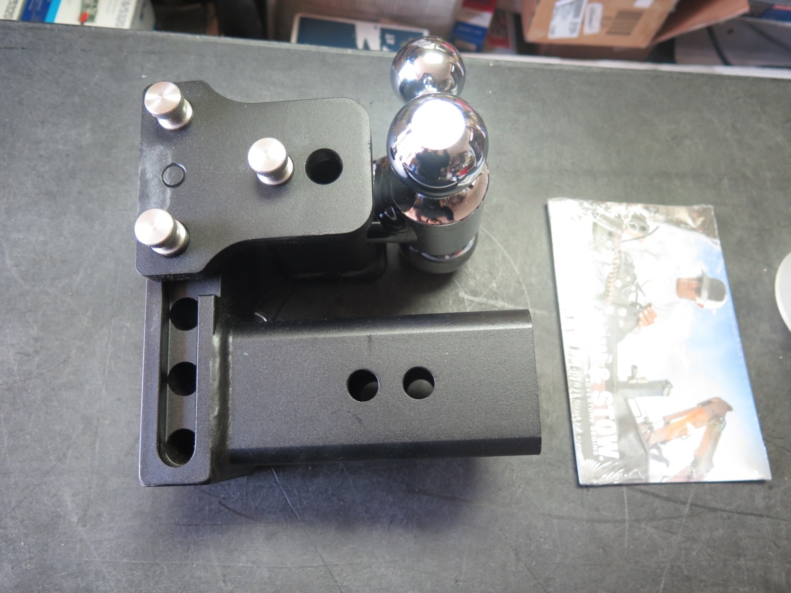 B&W TRAILER HITCHES TS30048B Trailer Hitch Ball Mount (1-A2)