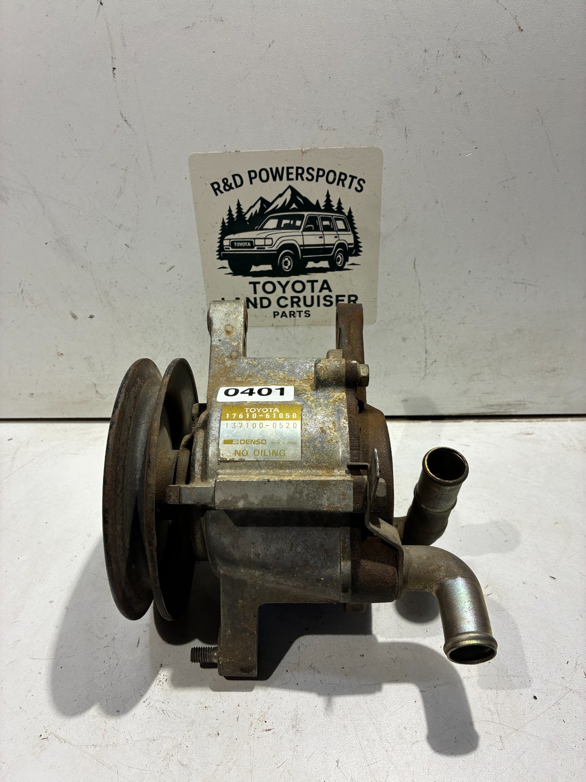 91-92 Toyota Land Cruiser FJ80 OEM Air Switching Valve Smog Pump 17610-61050