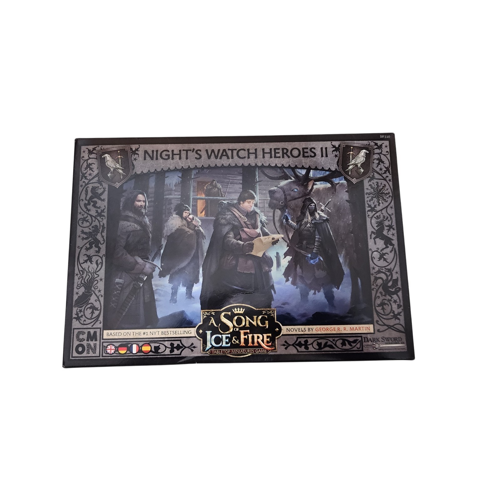 CMON A Song of Ice & Fire Night\'s Watch Heroes II Miniatures Game Box Set