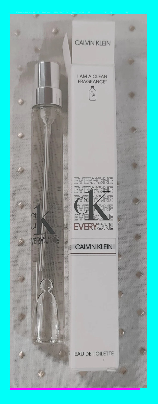 CK EVERYONE by Calvin Klein 10ML 0.33oz Unisex Eau de Toilette Spray NEW in BOX