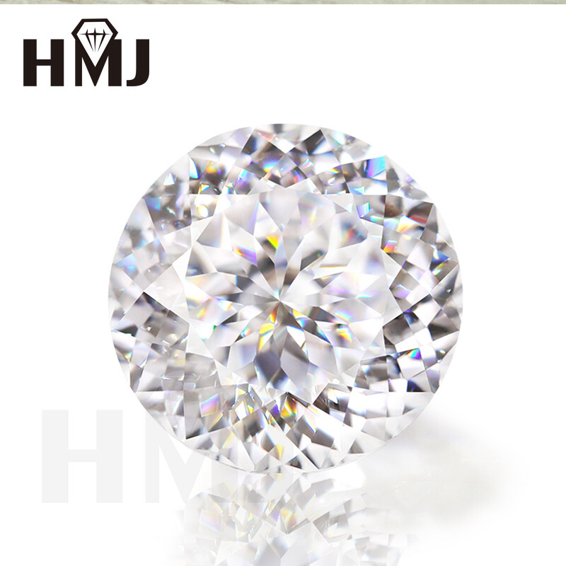 Handmade Portuguese Cut Round Moissanite Stones Multi Color VVS1 GRA Loose Gems