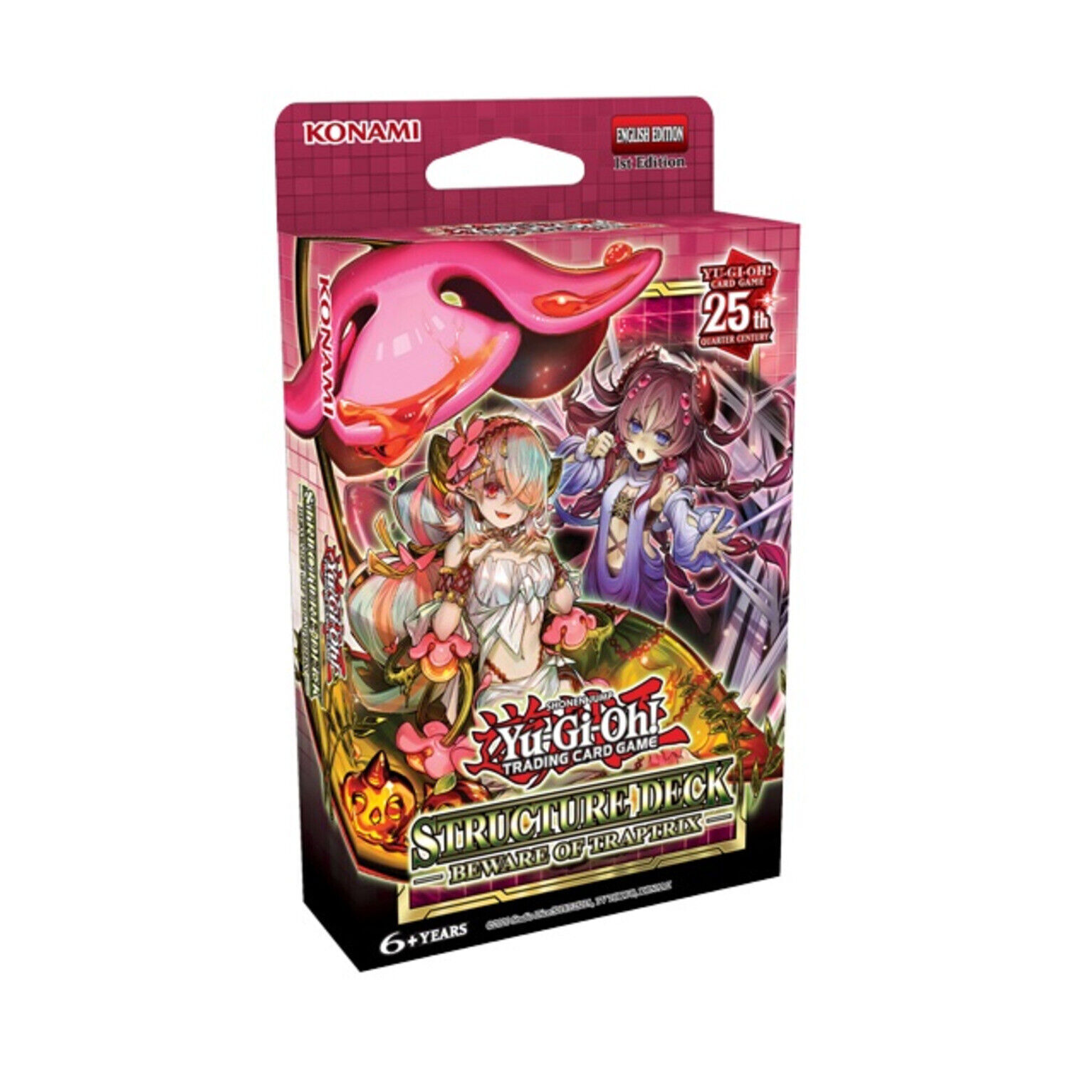 Konami Yu-Gi-Oh TCG Beware of Traptrix Structure Deck - 46 Cards