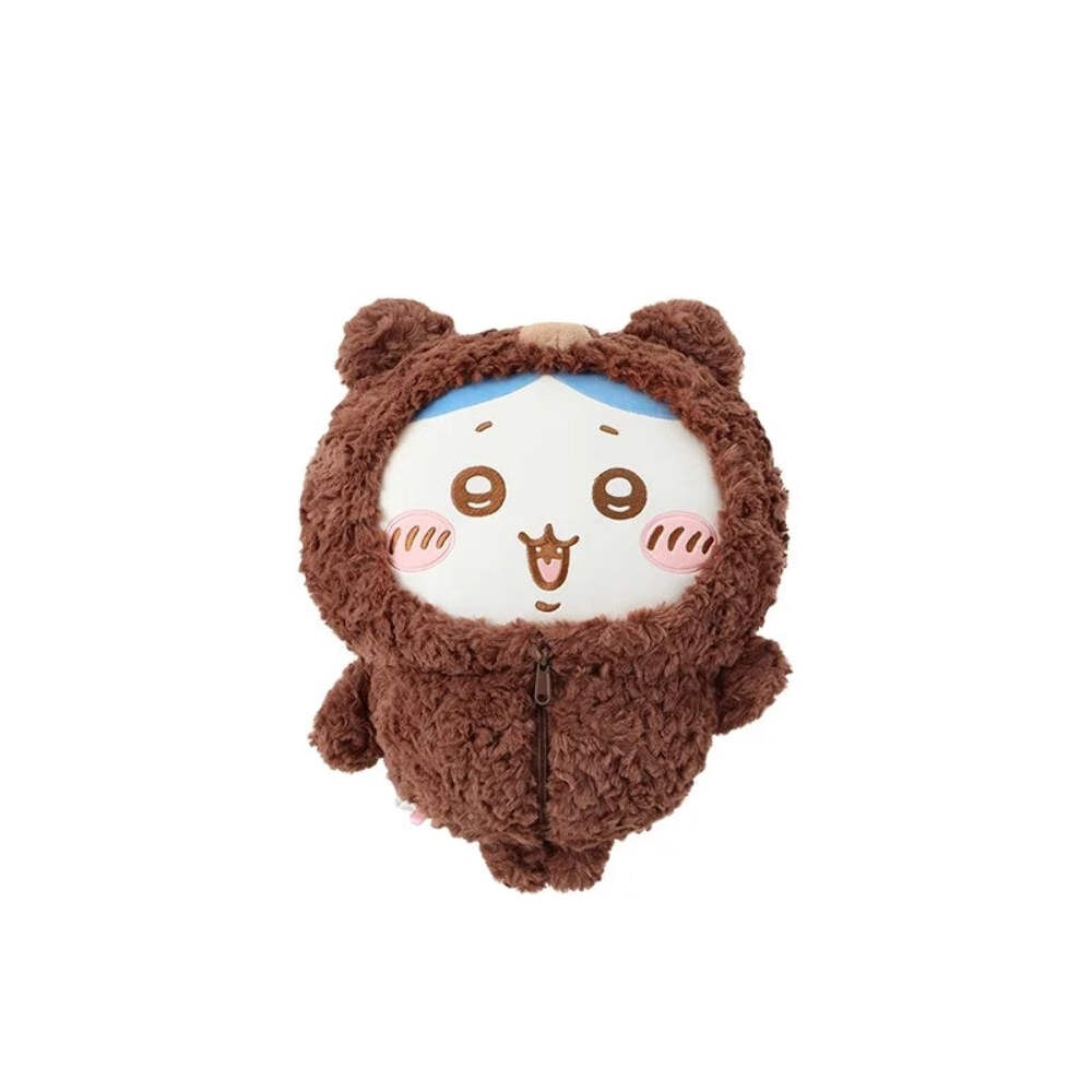 Genuine Chiikawa Furry Season Series Large Bear Costume Plush Hachiware Usagi