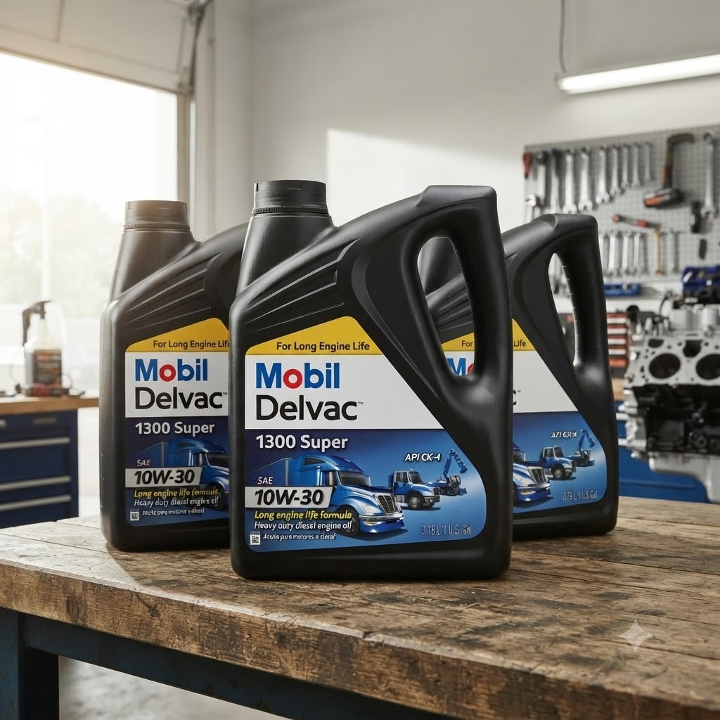 SALE- 3 PACK- MOBIL 122485 Delvac 1300 Super 10W-30 1G
