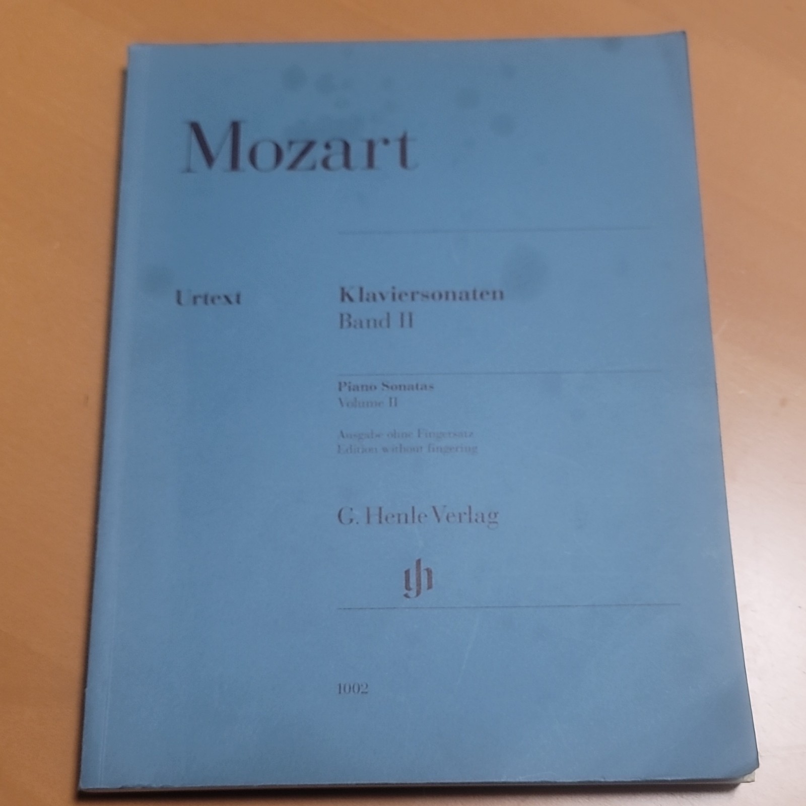 Mozart Klaviersonaten Band II Urtext Sheet Music Piano Sonatas Vol. 2 Henle Mozart Klaviersonaten Band II Urtext Sheet Music Piano Sonatas Vol. 2 Henle
