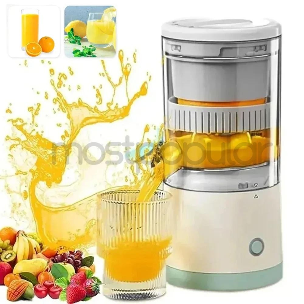 Electric Citrus Juicer Rechargeable Juicer Orange Lemon Squeezer with USB Cable