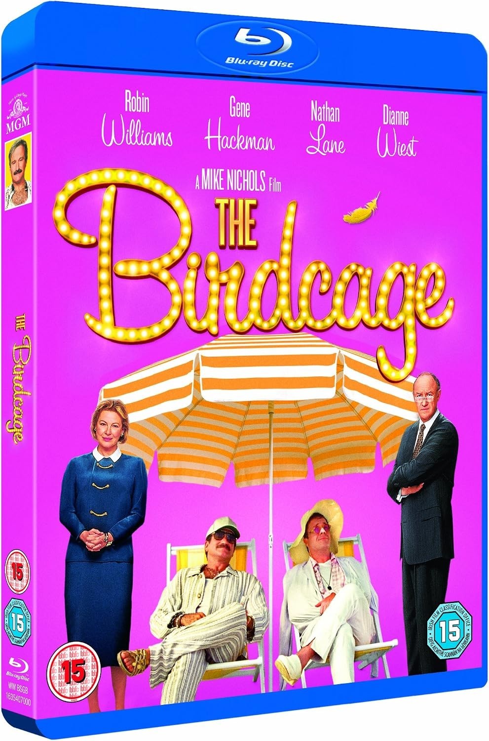 THE BIRDCAGE (1996) Robin Williams Blu-Ray BRAND NEW (Playable in USA)
