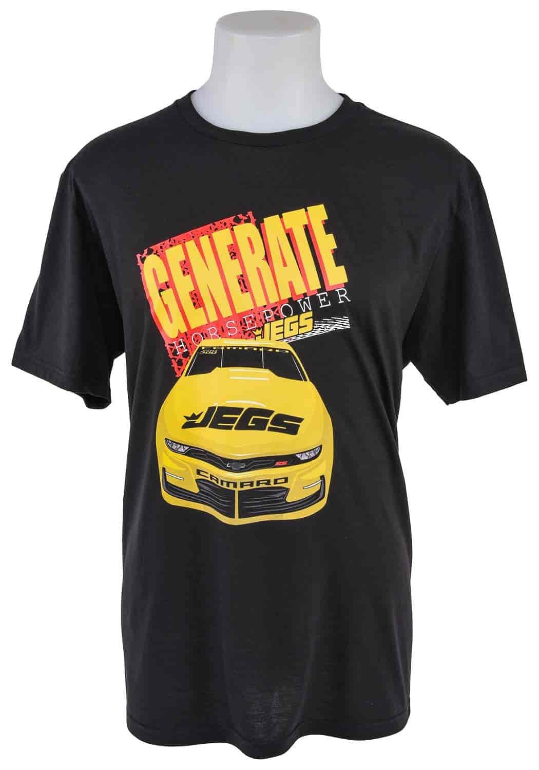 JEGS Apparel and Collectibles Troy Jr. 2021 Pro Stock T-Shirt Black
