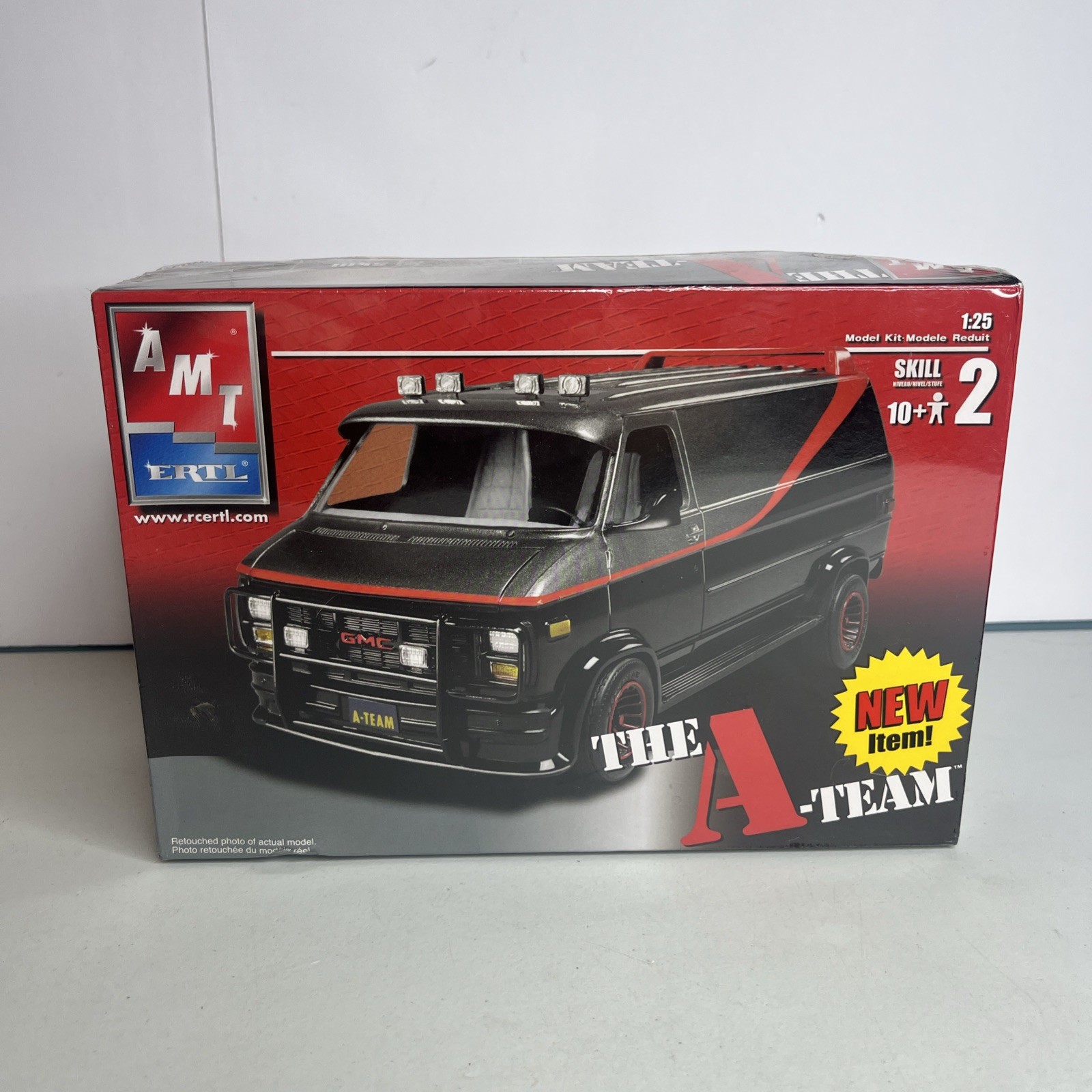 Vintage AMT Ertl The A-Team Van 1:25 Scale Model Kit NEW SEALED Movie GMC