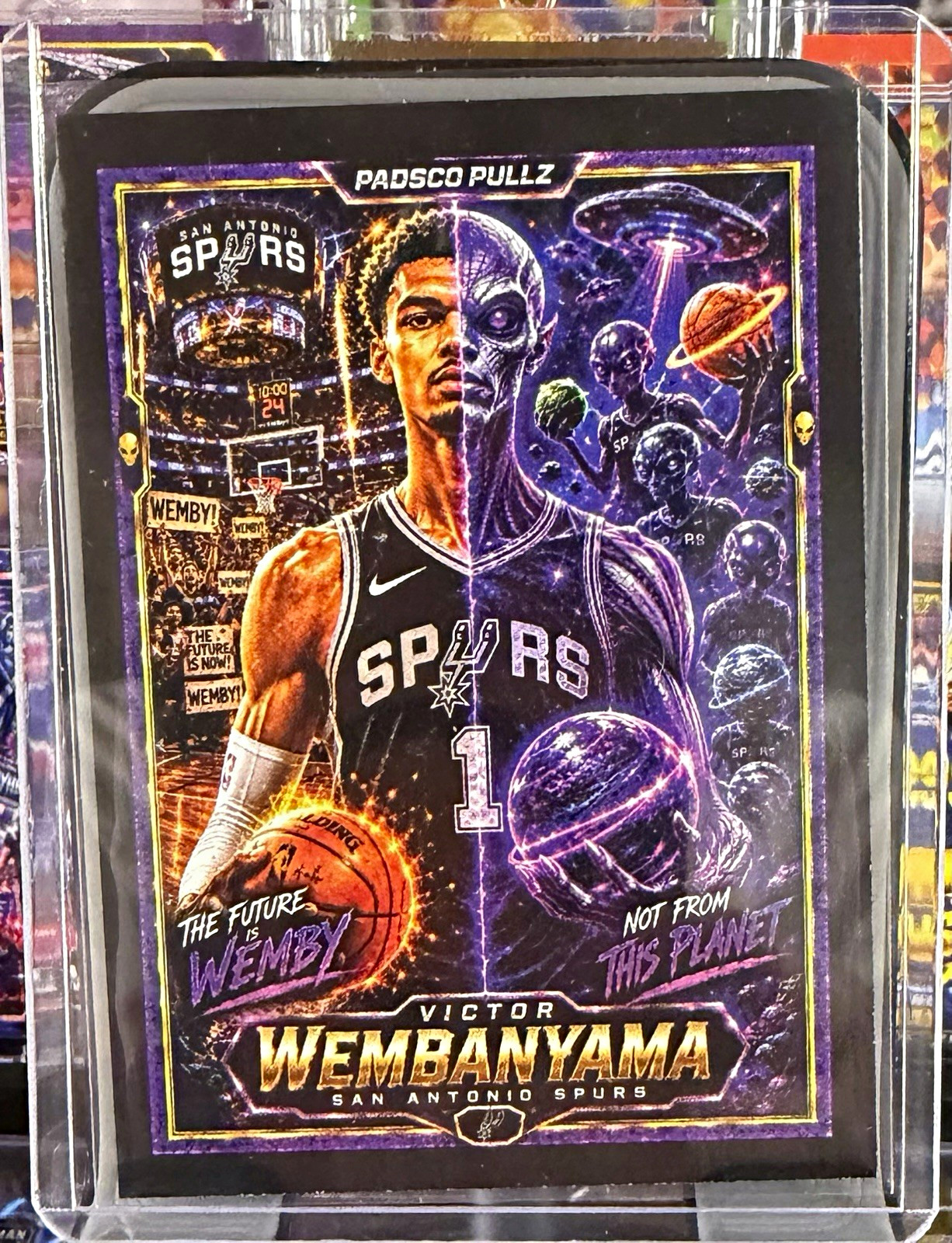 PadscoPullz Custom The Future Is WEMBY Victor Wembanyama San Antonio Spurs PadscoPullz Custom The Future Is WEMBY Victor Wembanyama San Antonio Spurs