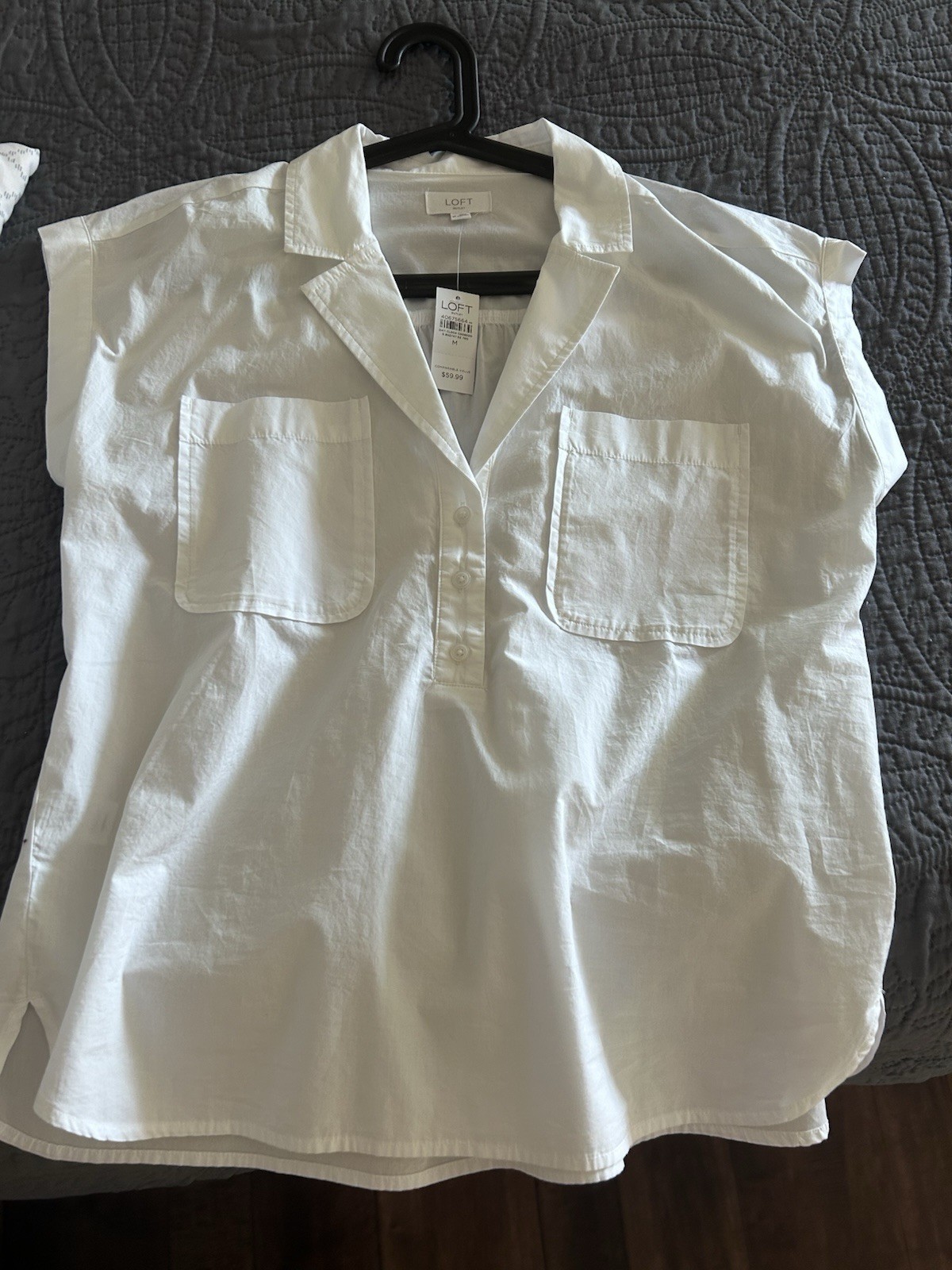 The Loft Women’s White Blouse The Loft Women’s White Blouse