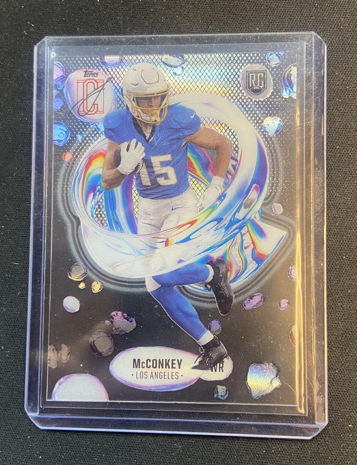 2024 Topps Signature Class - Fluidity Ladd McConkey #F-10 (RC)