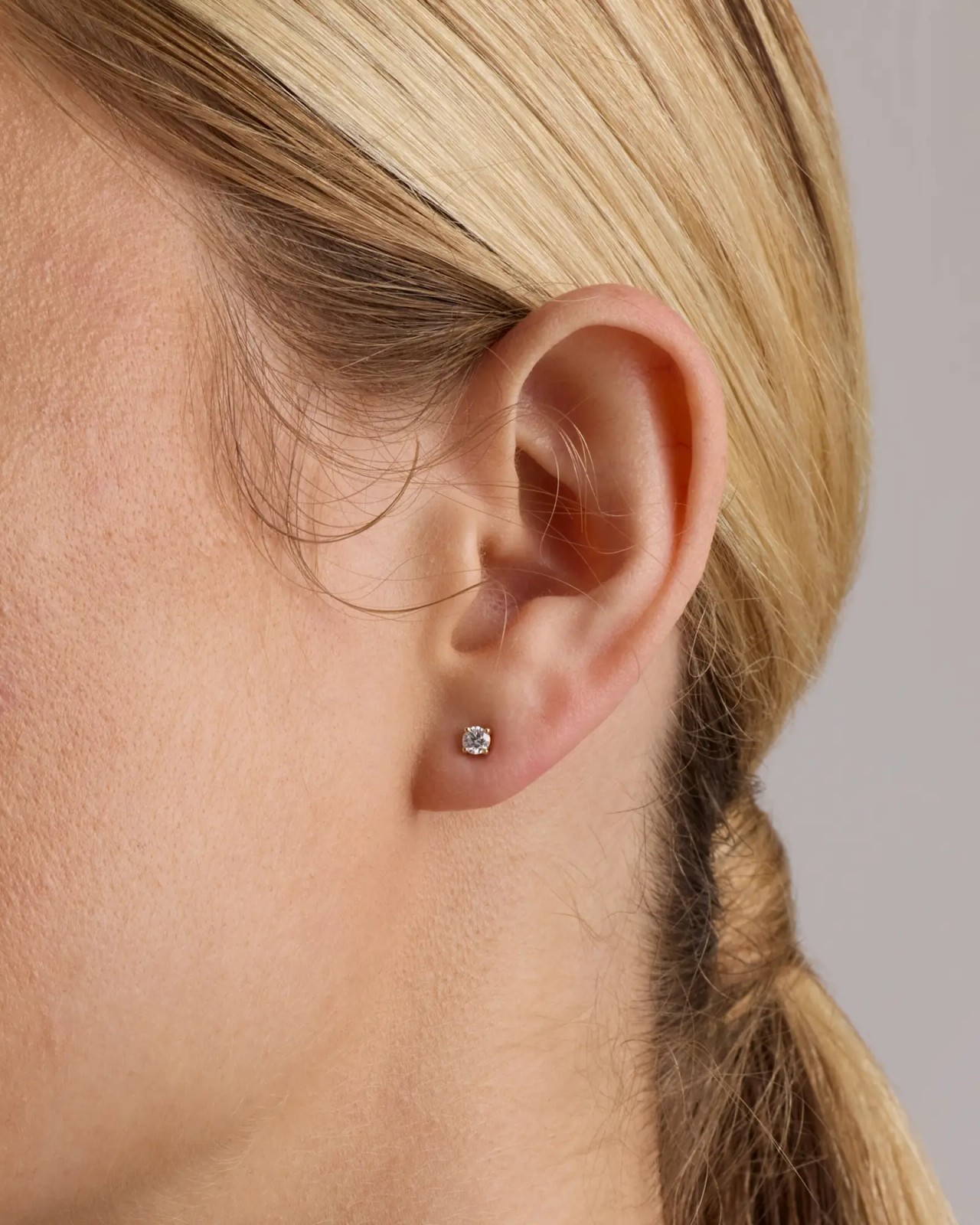 NWT Quince 14K Gold Diamond  Studs  0.5 Cttw
