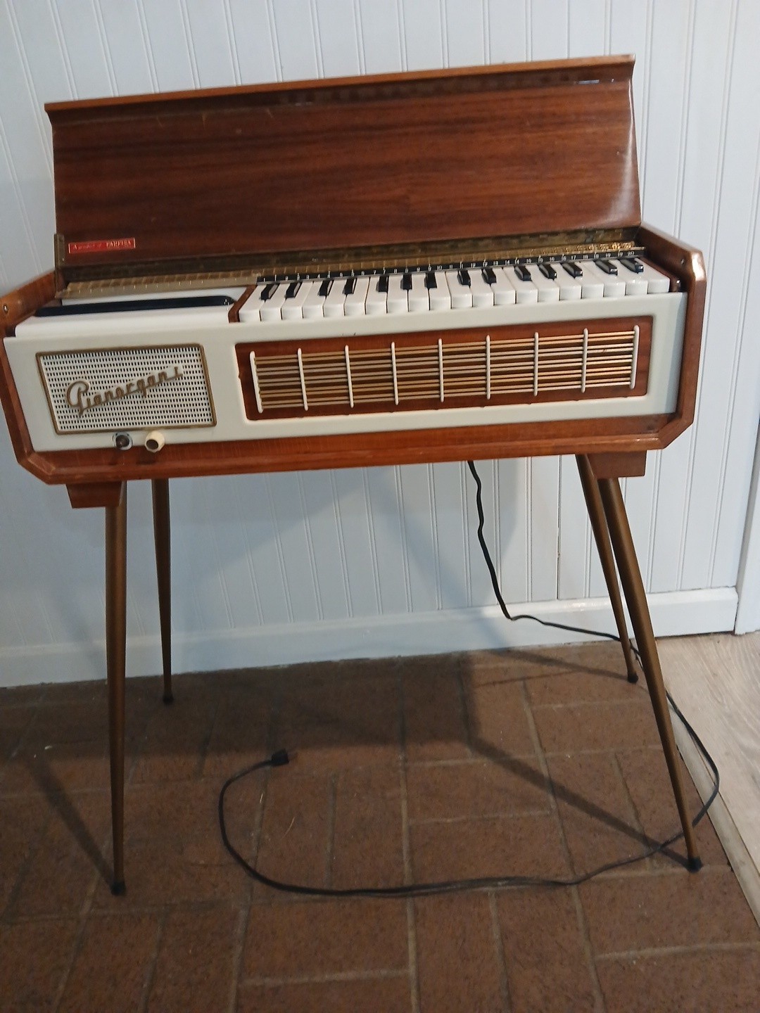1950s Farfisa Pianorgan 1 Made In Italy Rare Electric Piano Organ(Works)