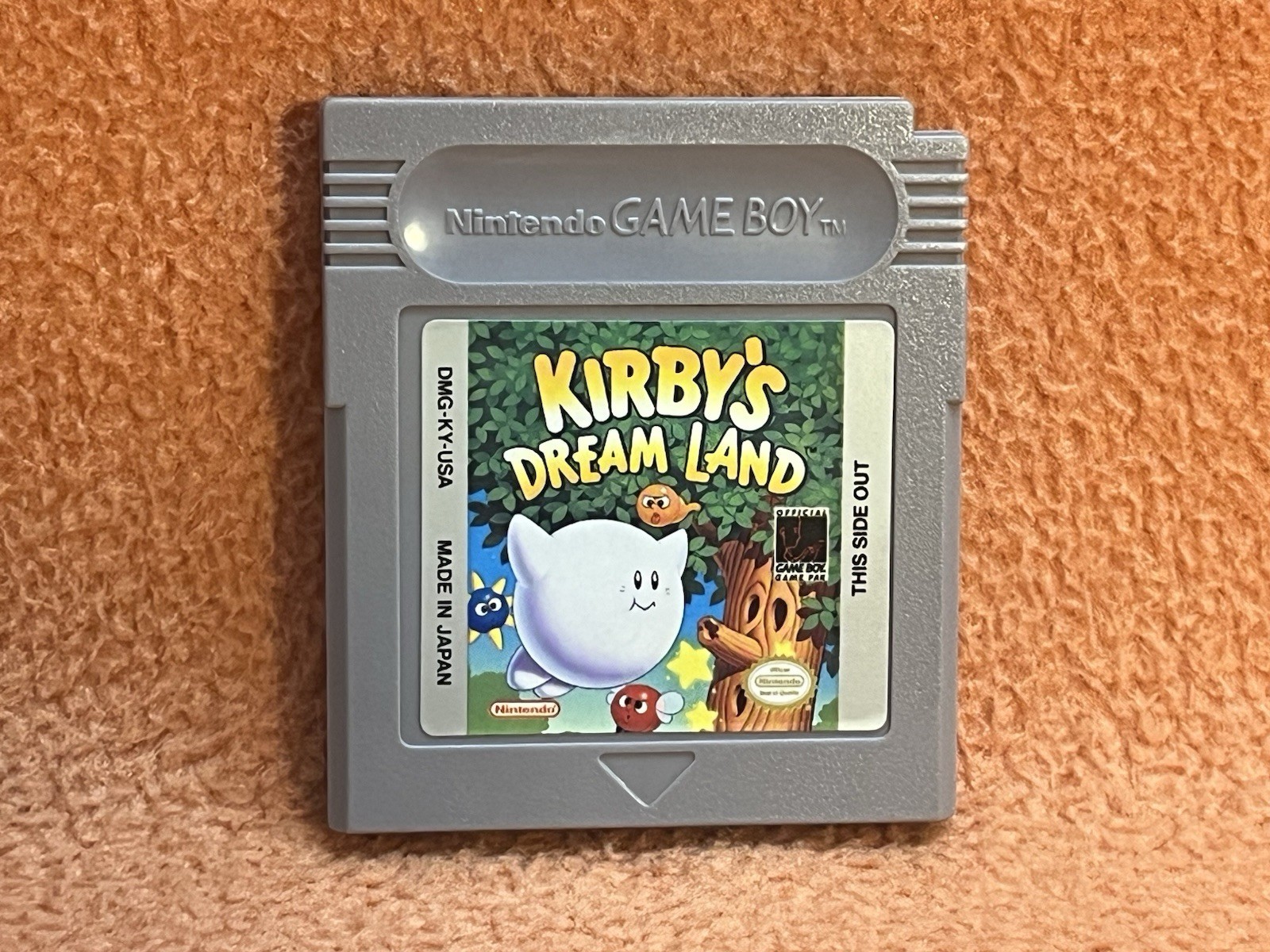 Kirby's Dream Land Nintendo Game Boy Gameboy Original Authentic Tested Working