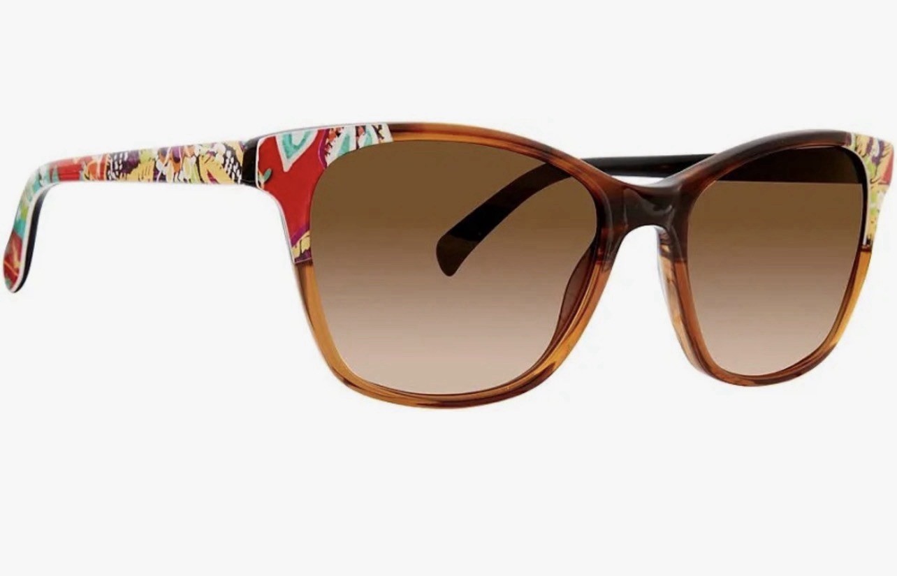 Vera Bradley Women\'s Sunglasses Cheryl RBA Rumba w/Brown Gradient lens 55mm NWT