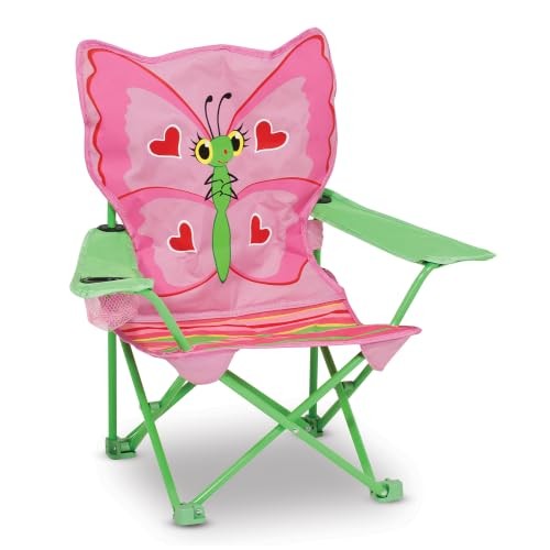 Melissa & Doug Sunny Patch Bella Butterfly Folding Lawn Chair