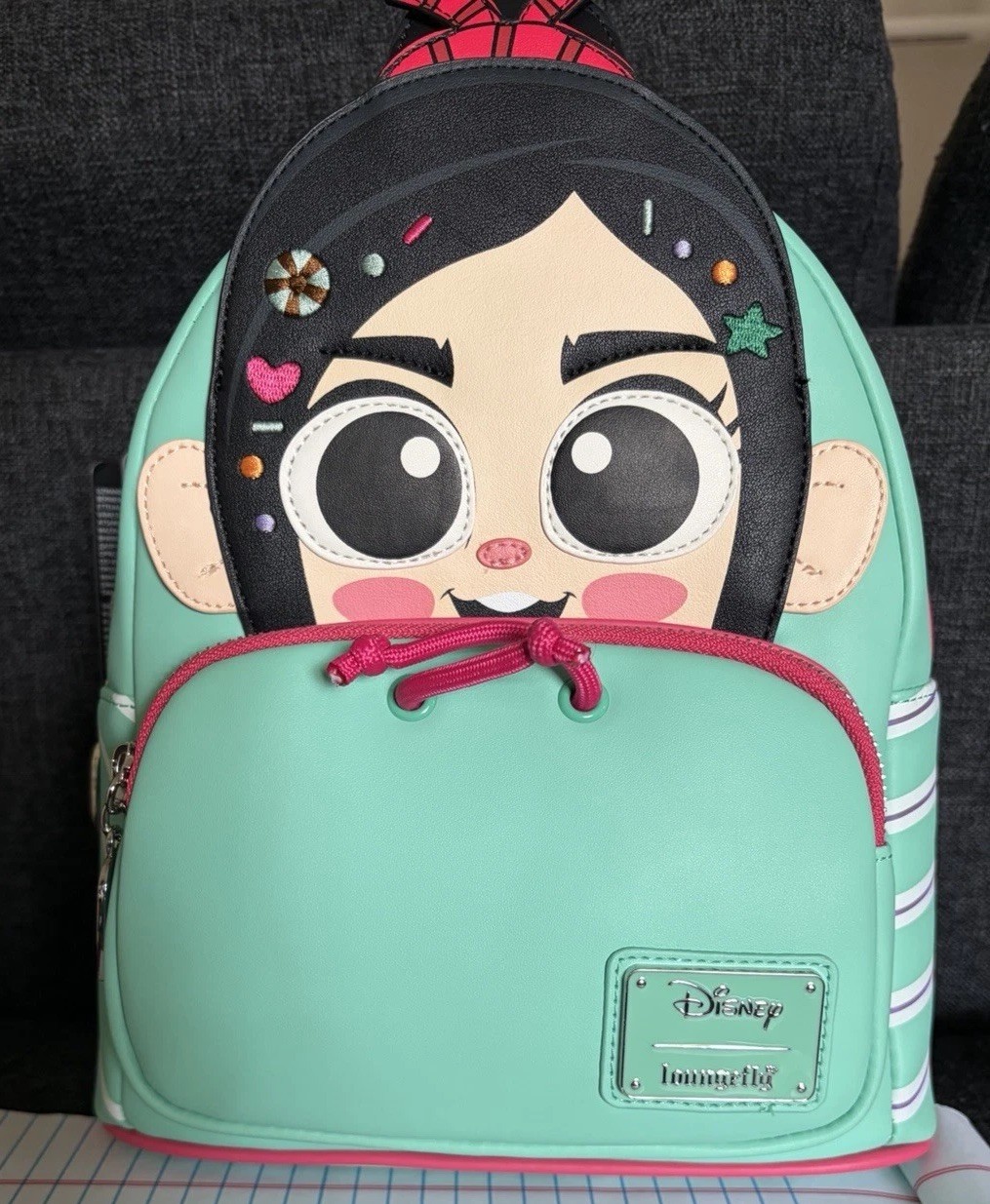 NWT Disney Loungefly GRAIL Vanellope Cosplay Wreck it Ralph NWT Disney Loungefly GRAIL Vanellope Cosplay Wreck it Ralph