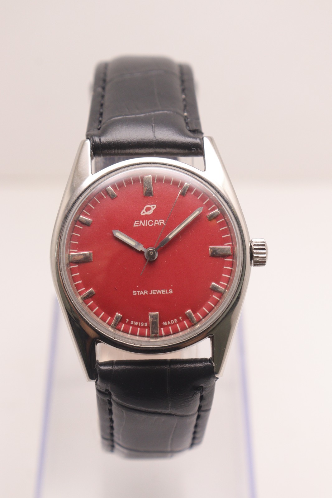 Vintage Enicar Star Jewels Manual Winding Swiss Men\'s Watch. | Free USA Shipping