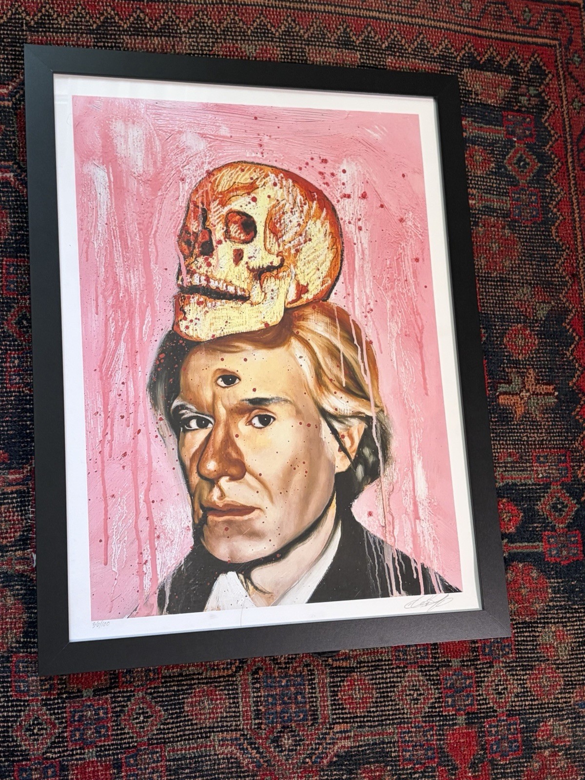 Isaac Pelayo Warhola Print Signed Numbered 36/100