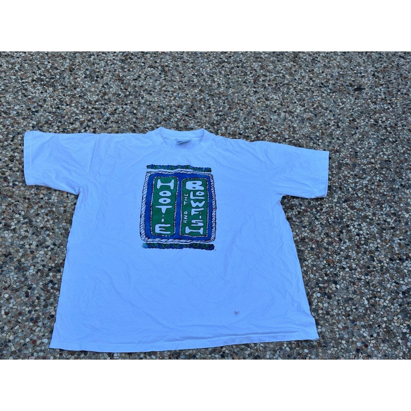 Vintage Hootie & The Blowfish Tour Tee - Classic 90s Faded Black XL