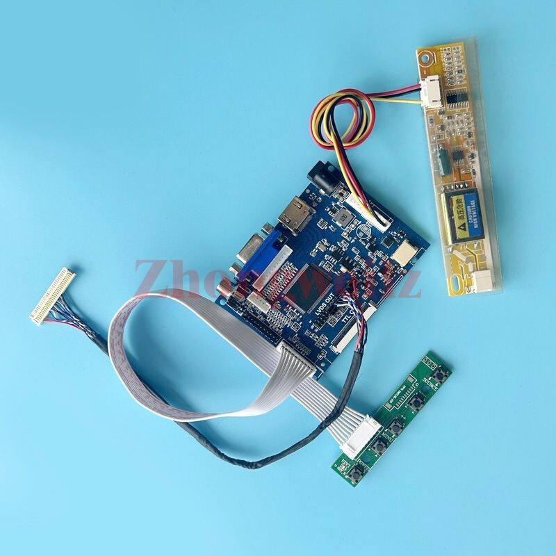 For LTN154X1-L02/L03 1-CCFL 1280x800 HDMI+VGA+AV LVDS-30Pin Controller Board Kit
