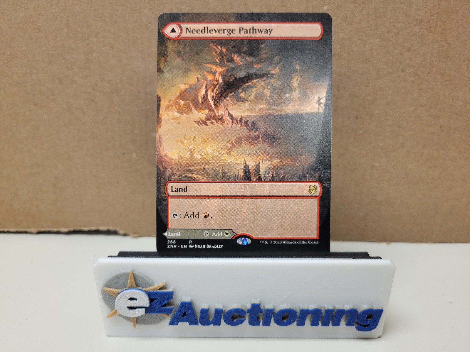 Magic the Gathering MTG - Needleverge Pathway   Pillarverge Pathway 288 ZNR