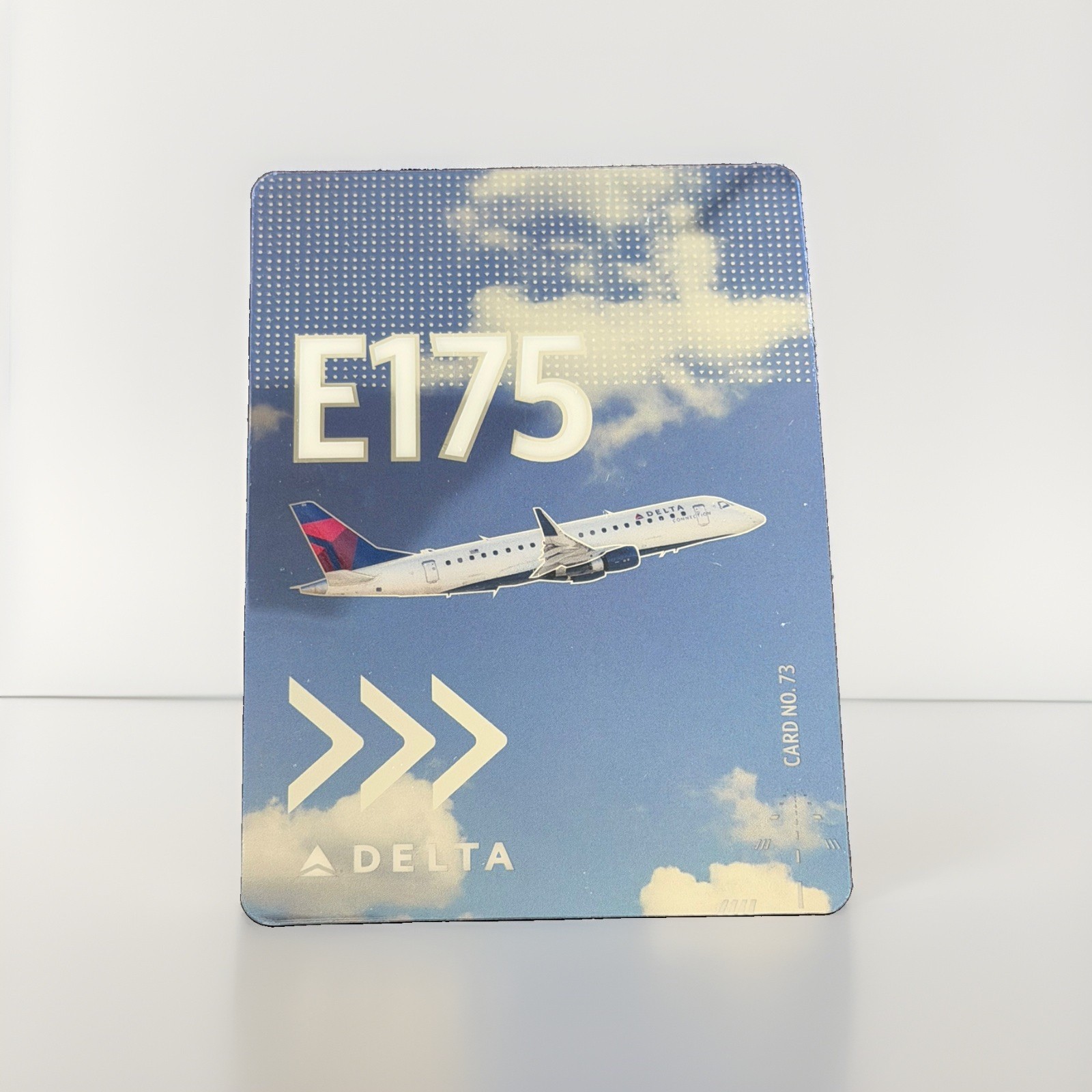 Delta Airlines 2025 E175 (Embraer E175) No. 73 Trading Card *Free Shipping* Delta Airlines 2025 E175 (Embraer E175) No. 73 Trading Card *Free Shipping*