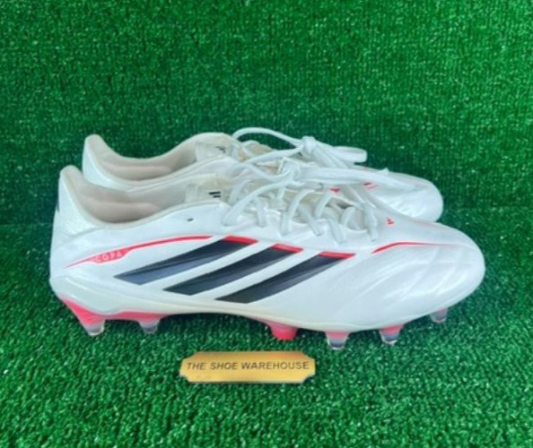 Men Adidas Copa Pure IV Elite White Lucid Red Soccer Cleats JQ0396 Size 10.5 Men Adidas Copa Pure IV Elite White Lucid Red Soccer Cleats JQ0396 Size 10.5