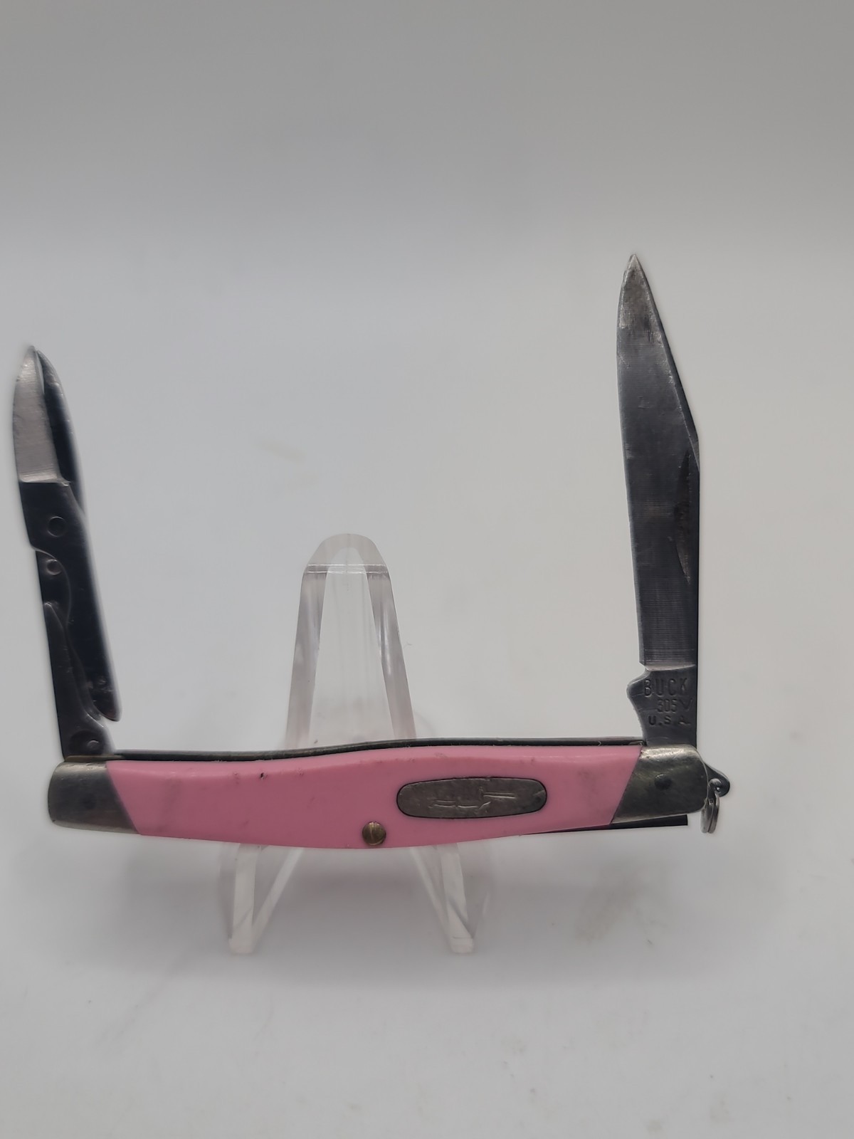 Rare 1980s BUCK 305S2 Buck Clipper Pink Multi Tool 425M 