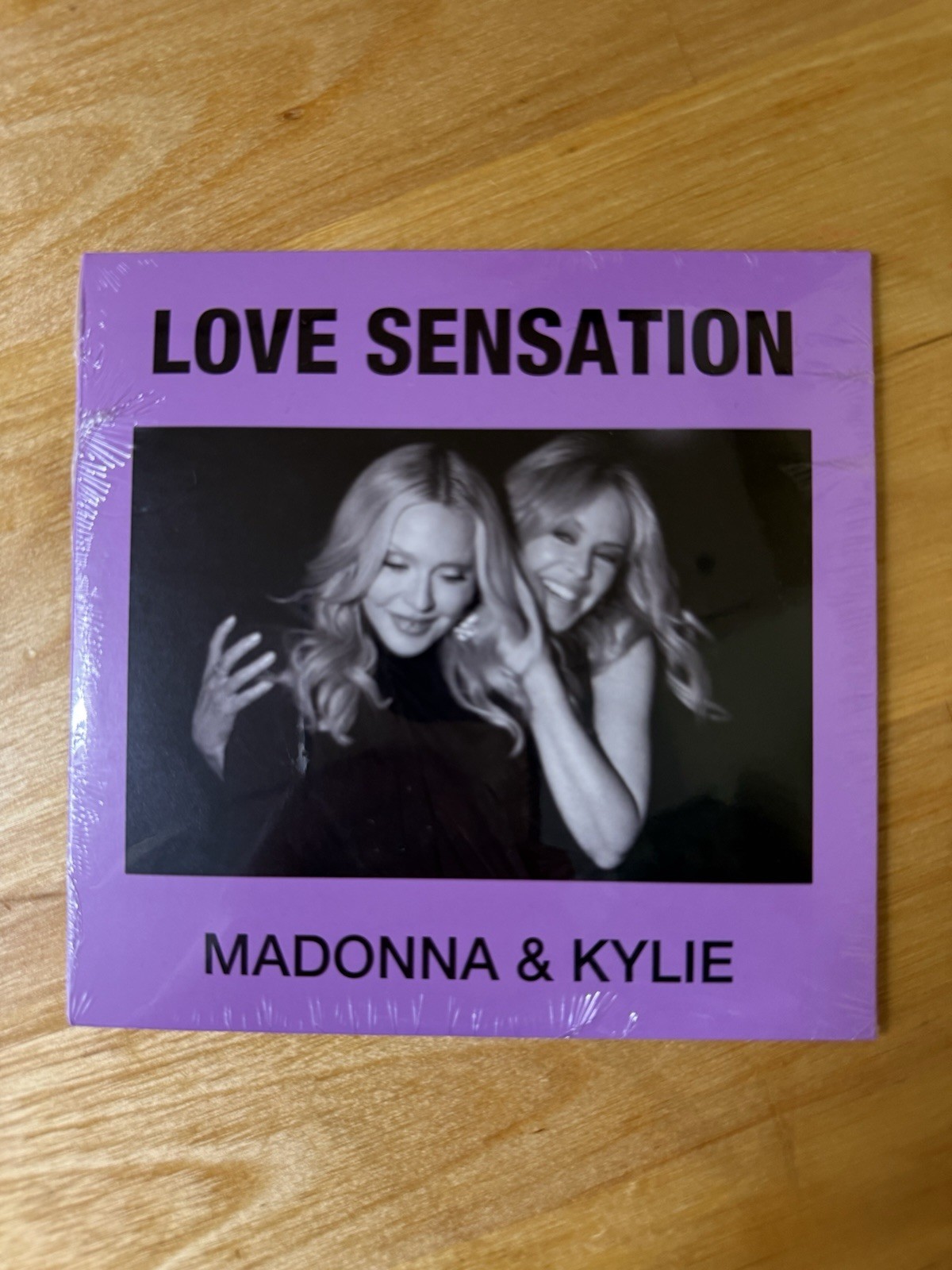 Madonna & Kylie Love Sensation CD Single 2026 - Warner Records Purple Sleeve Madonna & Kylie Love Sensation CD Single 2026 - Warner Records Purple Sleeve