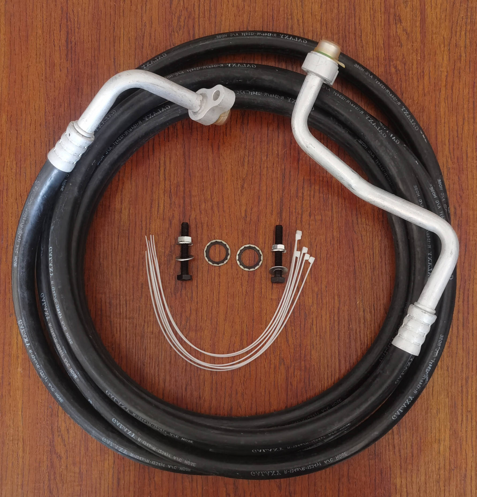 2002-09 Trailblazer & Envoy EXT Rear Aux Low Pressure A/C Hose Line Kit