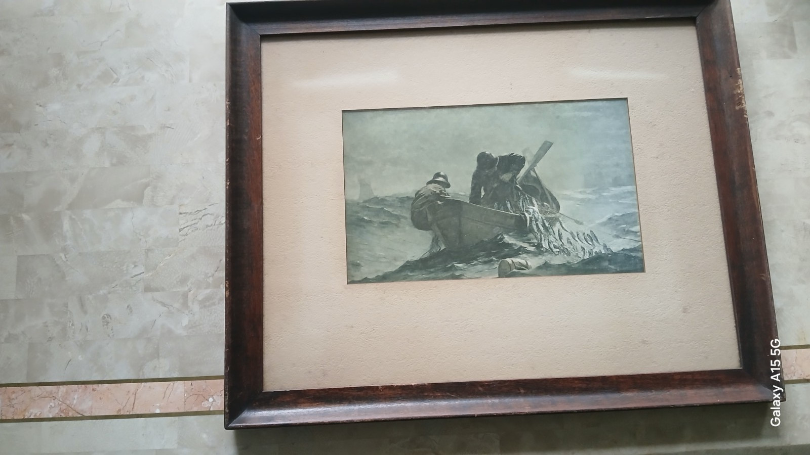 Vintage Winslow Homer the Herring Net Art (Very Old)