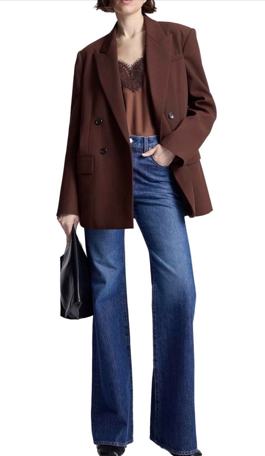 Woman’s ALC Women\'s Calla Jacket Size 10 Brown MSRP $795