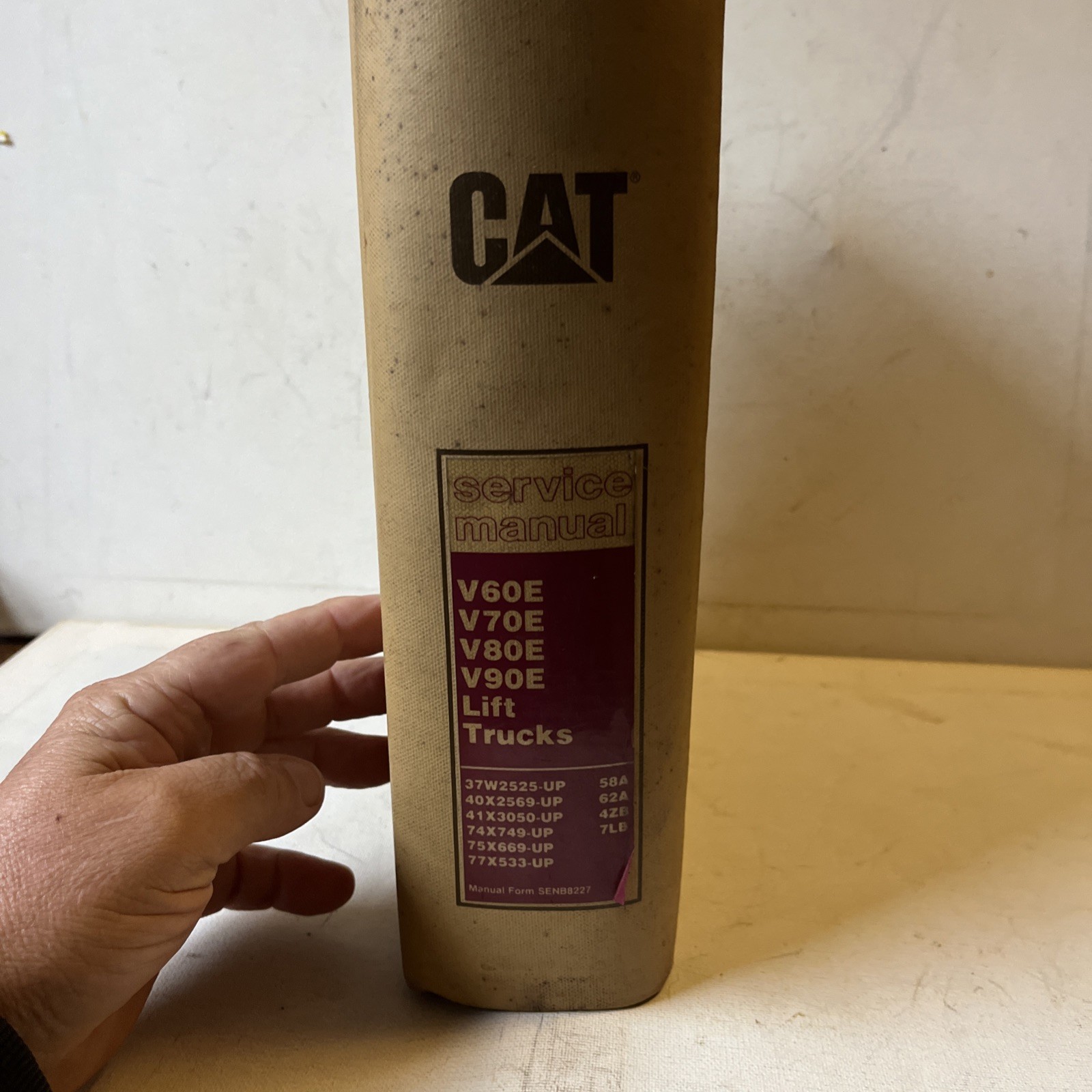 Caterpillar CAT V60EV70DEV80E V90ELift Truck Service Repair Manual