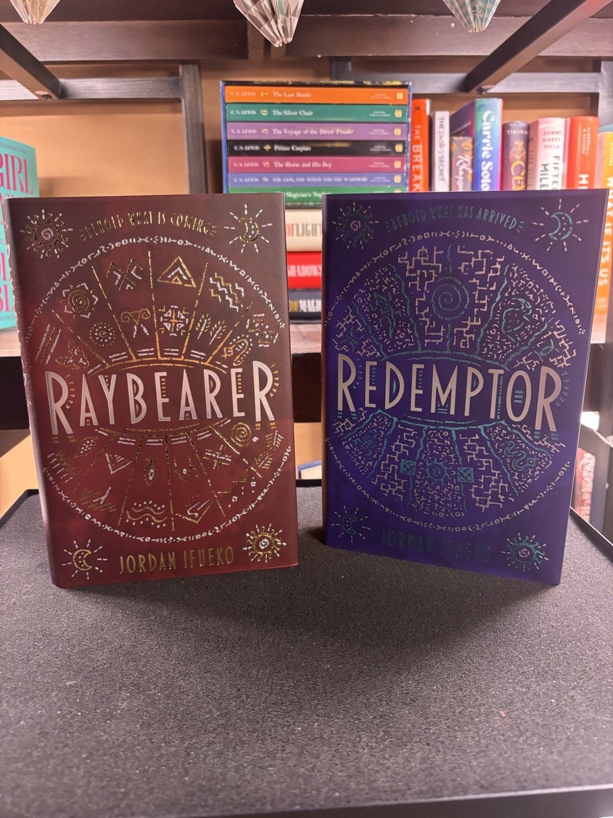 Illumicrate Raybearer Series Exclusive Editions by Jordan Ifueko with Ombre Edge