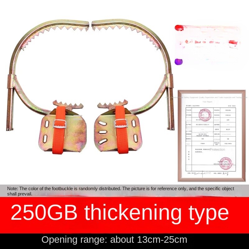 Buckle on The Tree Special Tools To Pick Coconut Trees To Catch Iron Shoes