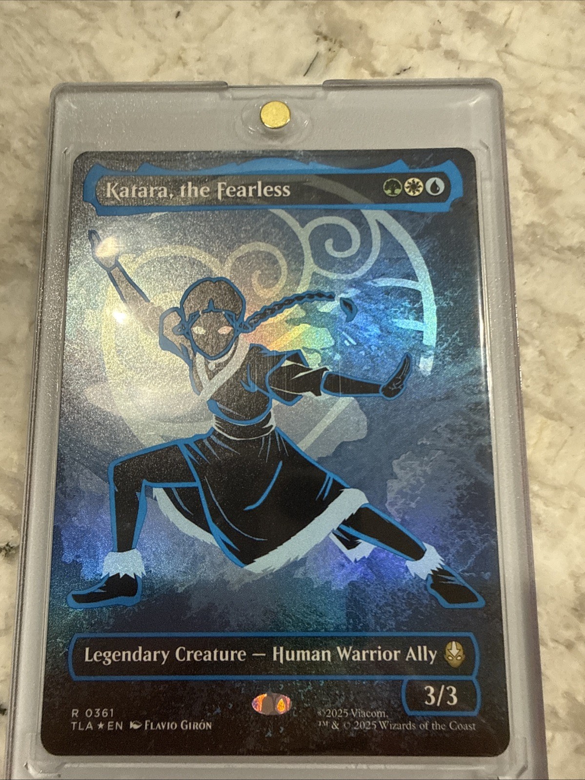 Katara, the Fearless (Borderless) (Neon Ink Foil) Avatar: The Last Airbender🔥🔥