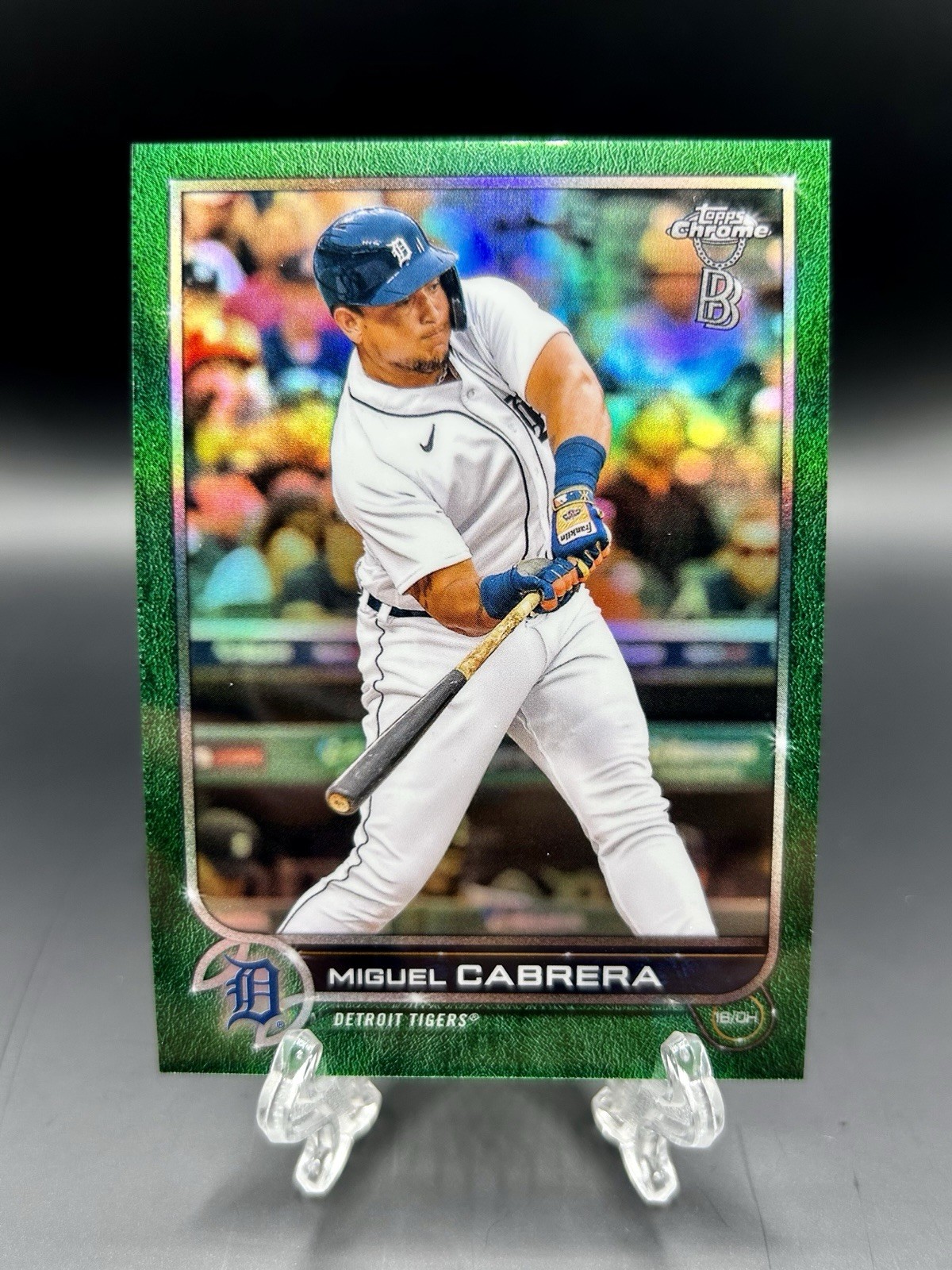 2022 Topps Chrome Ben Baller Edition - Miguel Cabrera #96 Green Refractor /99 🔥 2022 Topps Chrome Ben Baller Edition - Miguel Cabrera #96 Green Refractor /99 🔥
