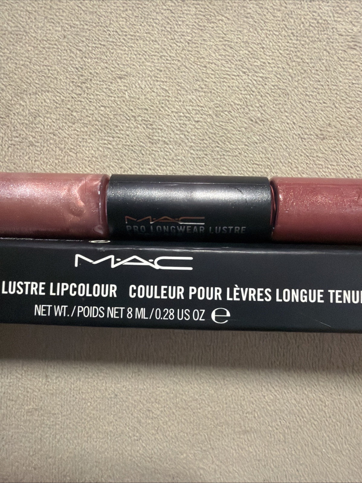 MAC PRO LONGWEAR LUSTRE LIPCOLOUR - custom Rose ￼ (A38) - BNIB
