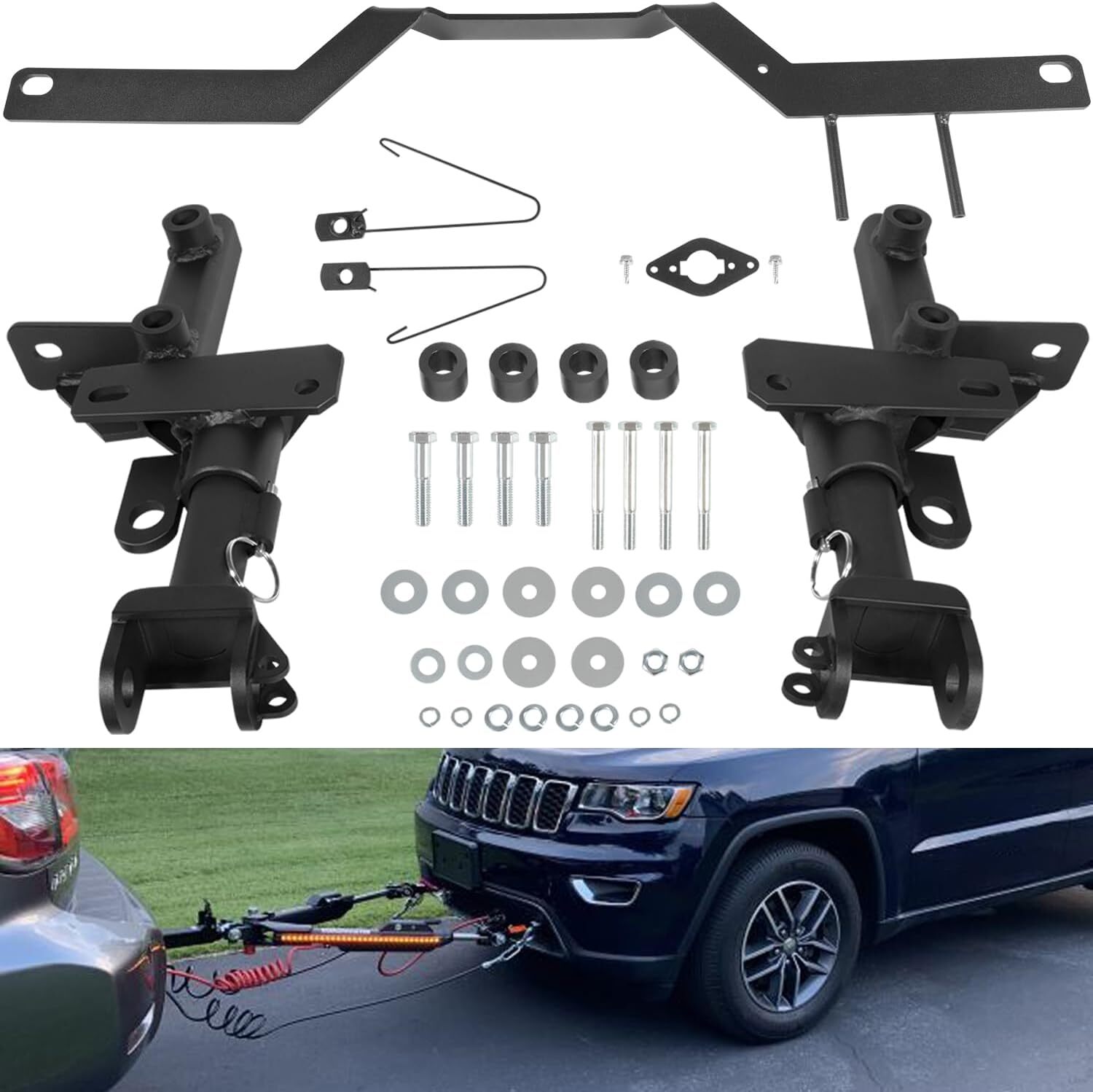 521440-5 Tow Bar Baseplate Base Plate for Jeep Grand Cherokee Dodge Durango