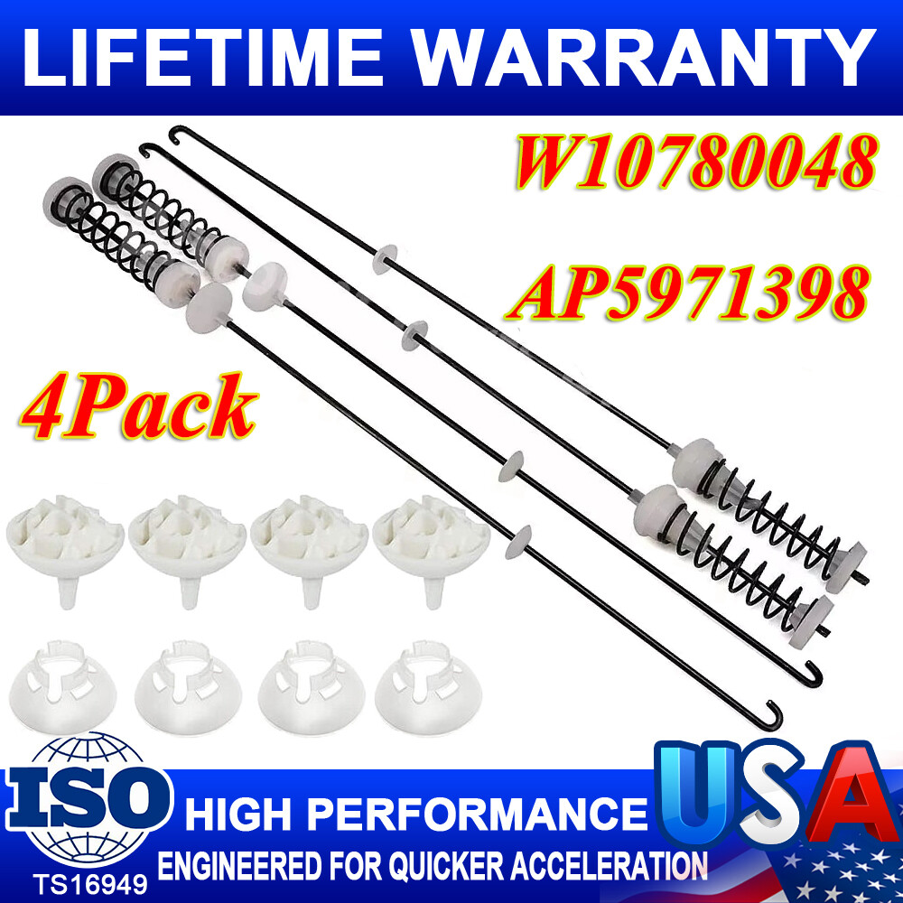 For Maytag Suspension Rod MVWX655DW1 MVWC565FW2 MVWC565FW0 MVWC565FW1 W10780048