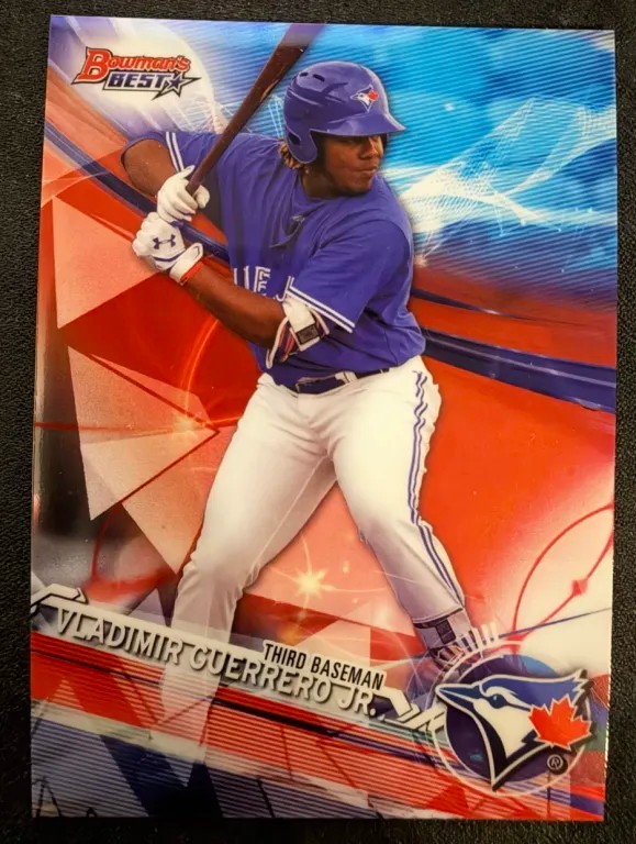 2017 Bowman's Best #TP-33 Vladimir Guerrero Jr. Top Prospects Toronto Blue Jays