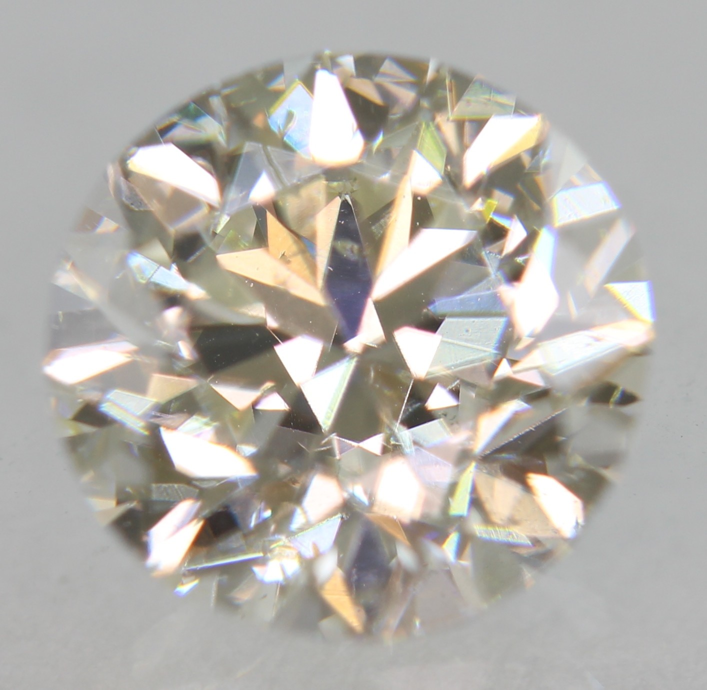 Certified 0.90 Carat I VS2 Round Brilliant Natural MINED Loose Diamond 6.07mm
