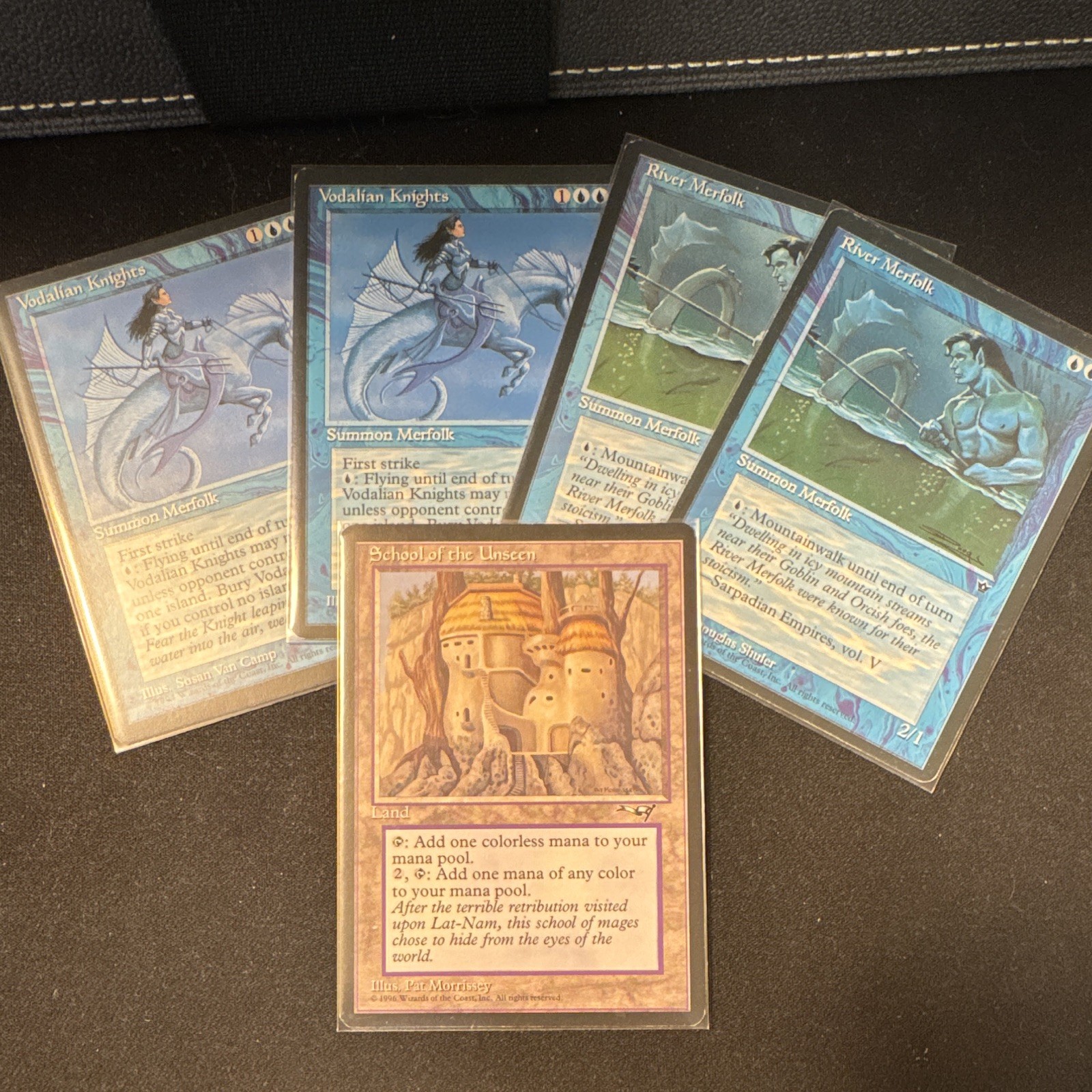 Merfolk Vintage Lot 5 1994 Fallen Empires MTG