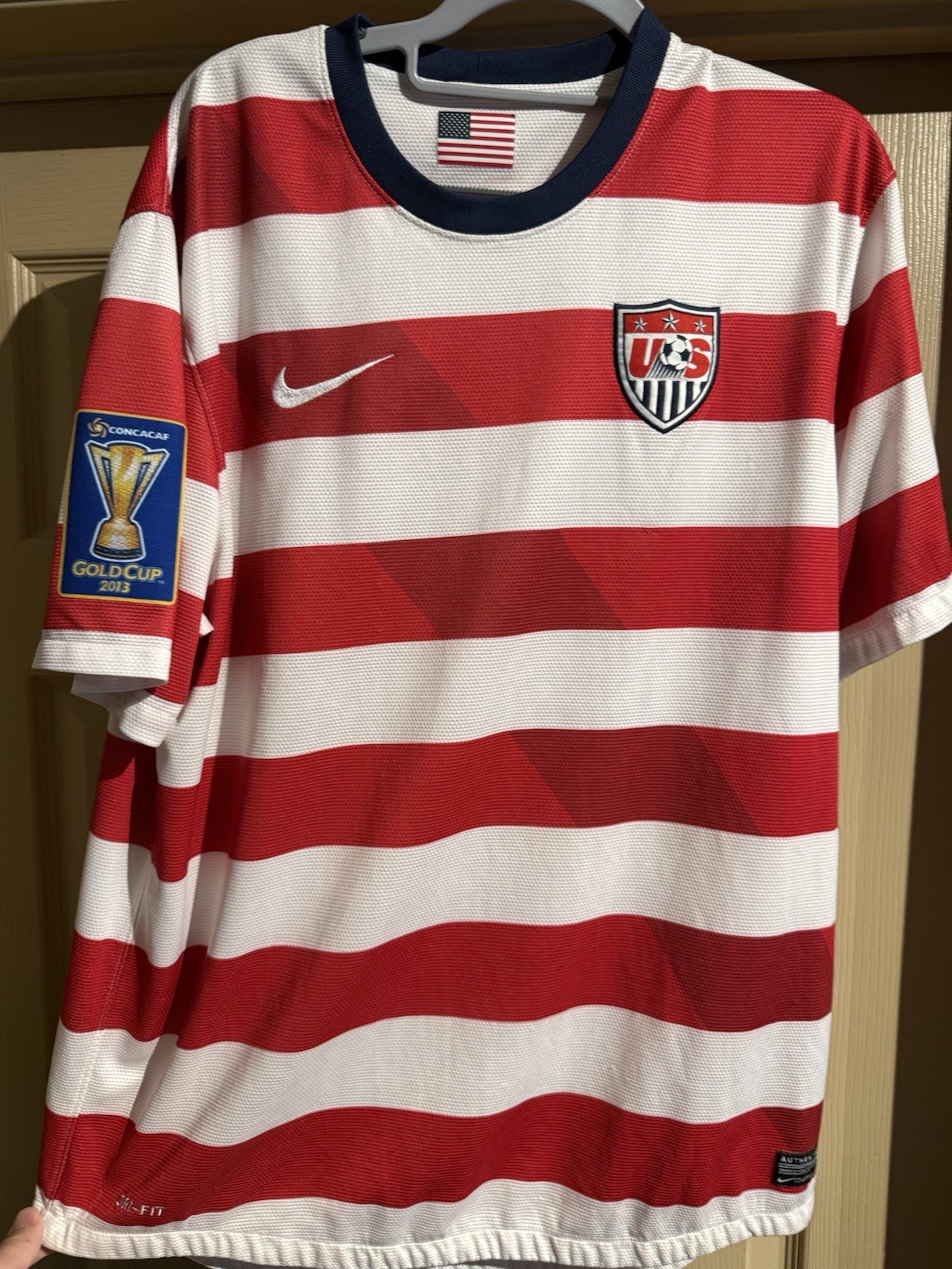 2012/13 Nike USMNT Waldo Soccer Jersey Size XL Gold Cup 2012/13 Nike USMNT Waldo Soccer Jersey Size XL Gold Cup