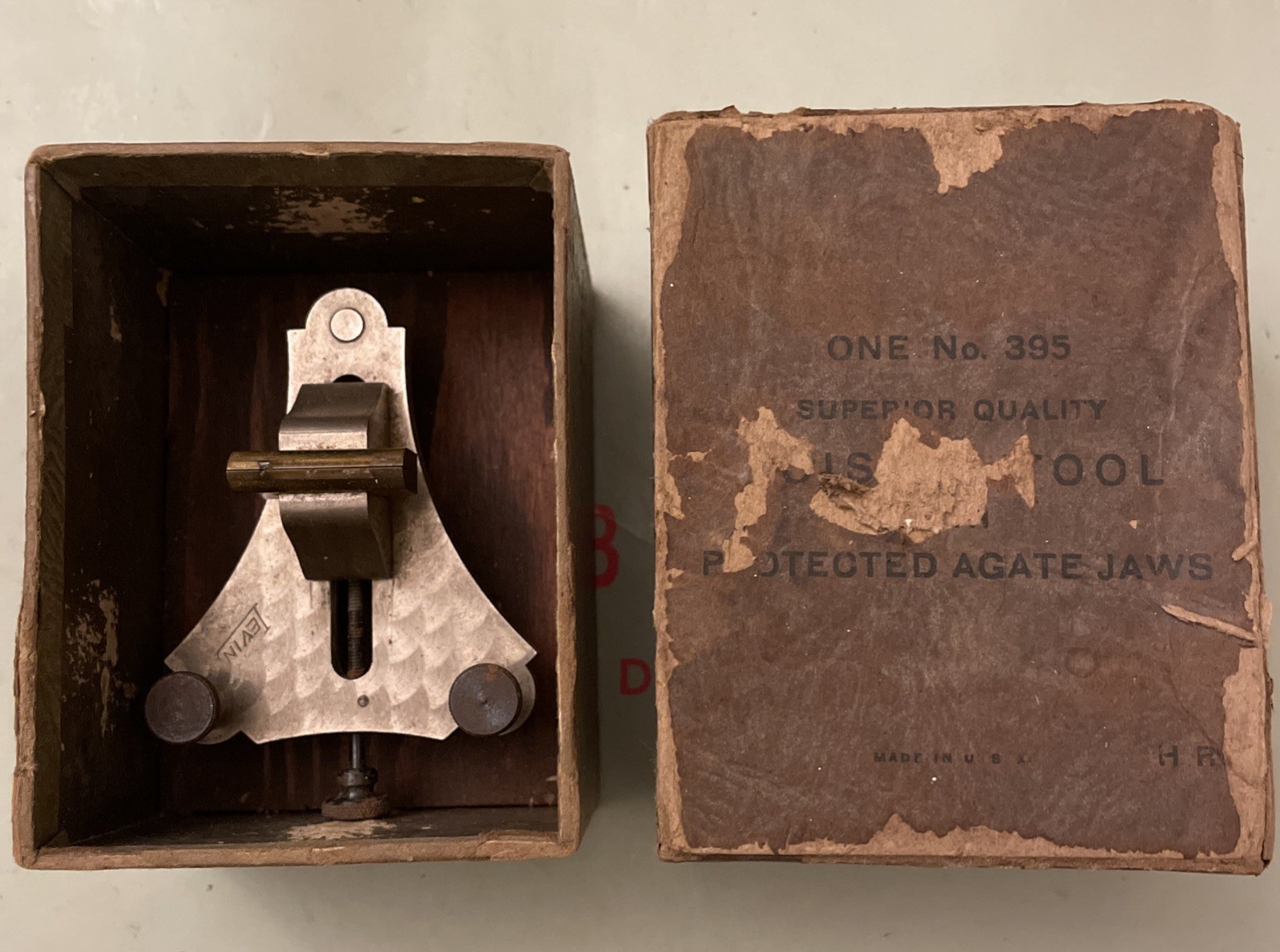 Antique Levin Watch Poising Tool Antique Levin Watch Poising Tool